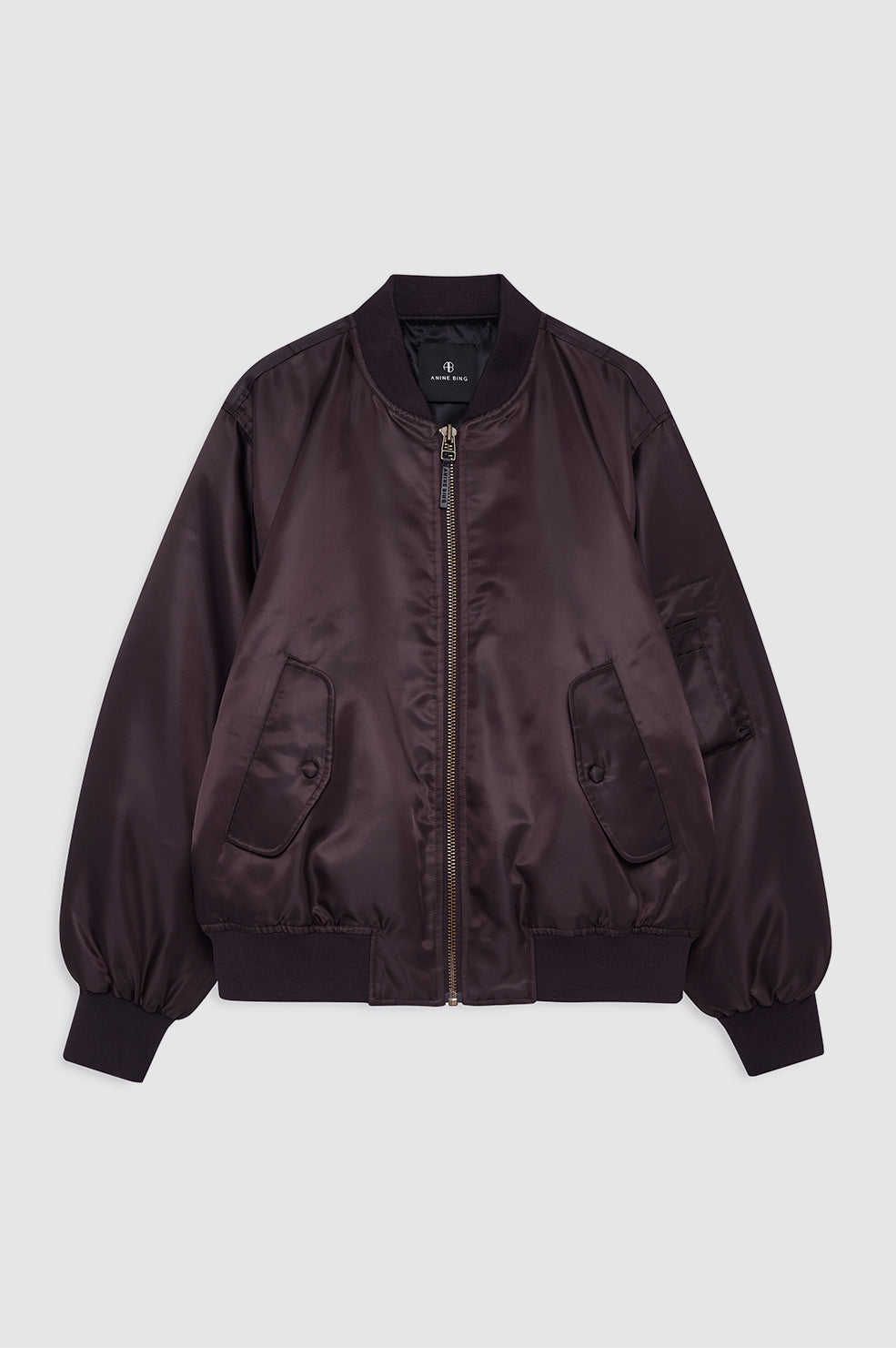 Anine Bing | Leon Bomber - Dark Brown