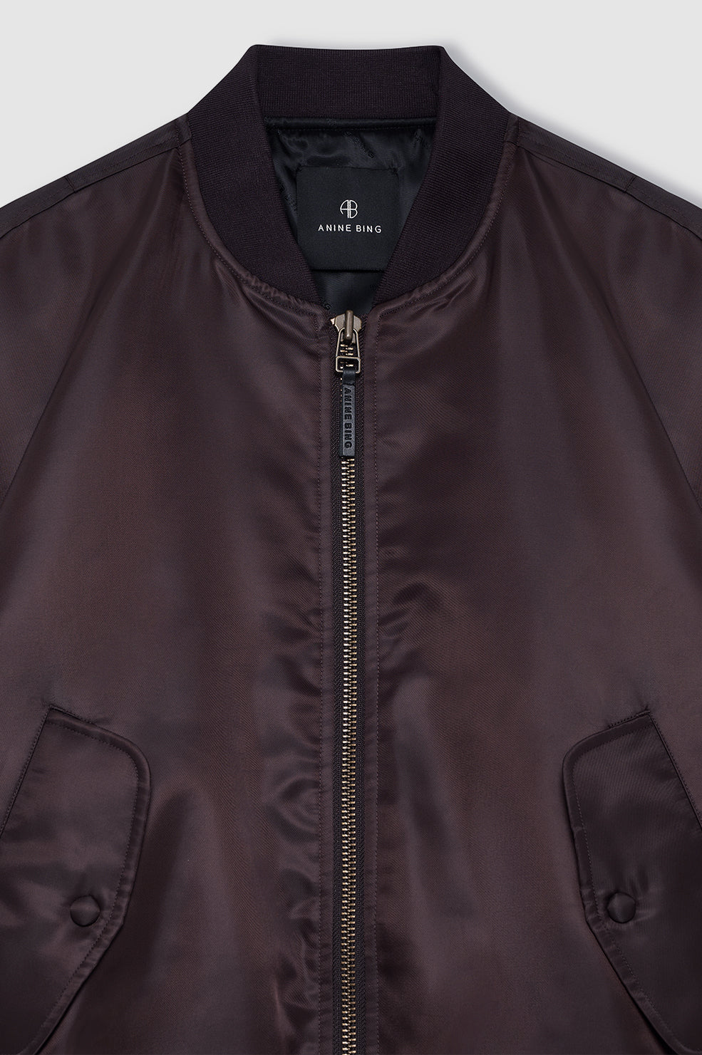 Anine Bing | Leon Bomber - Dark Brown