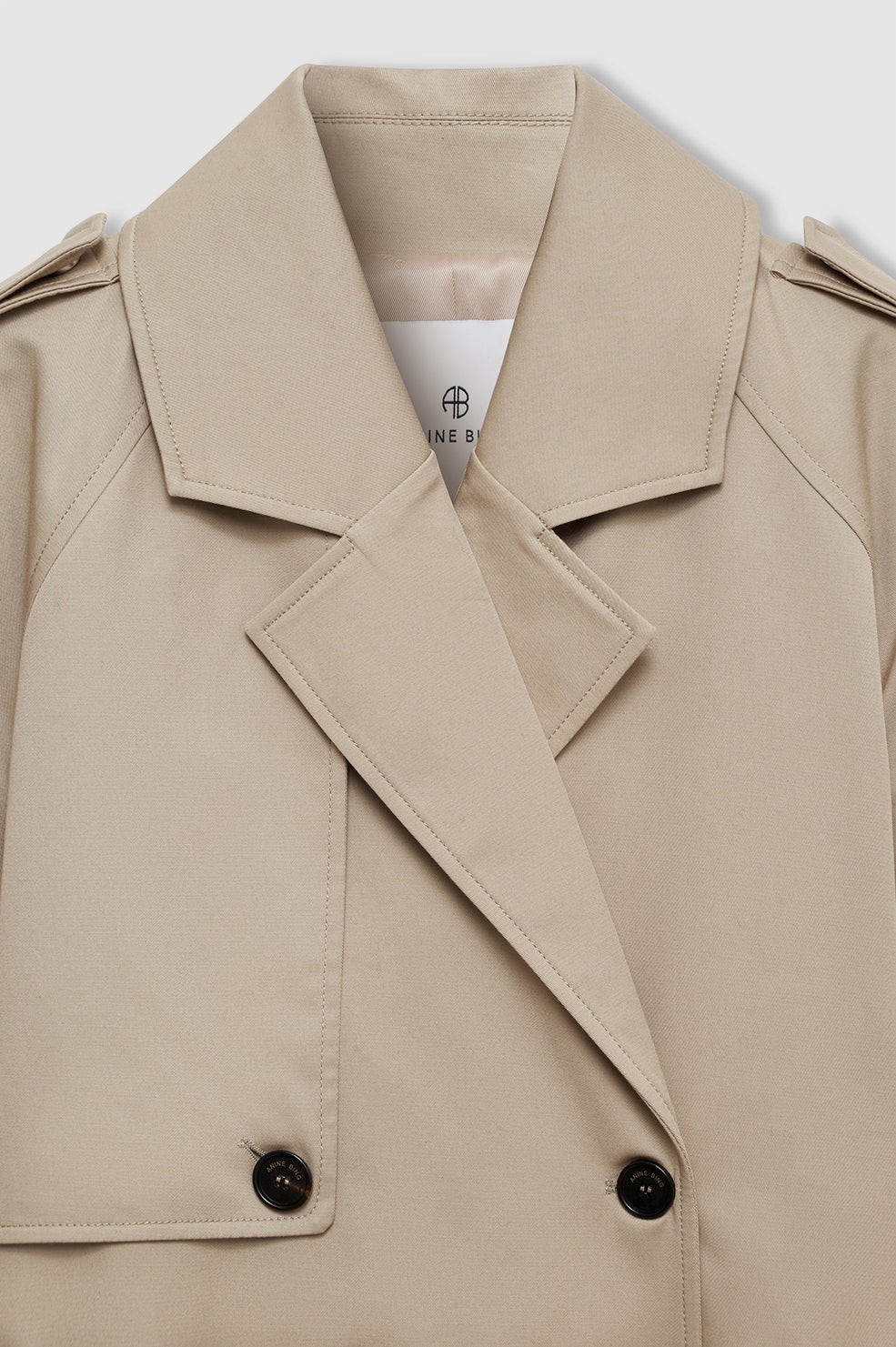 Anine Bing | Rickie Maxi Trench - Beige