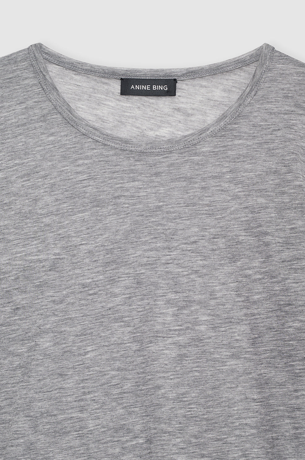Anine Bing | Sylvie Long Sleeve Tee - Grey