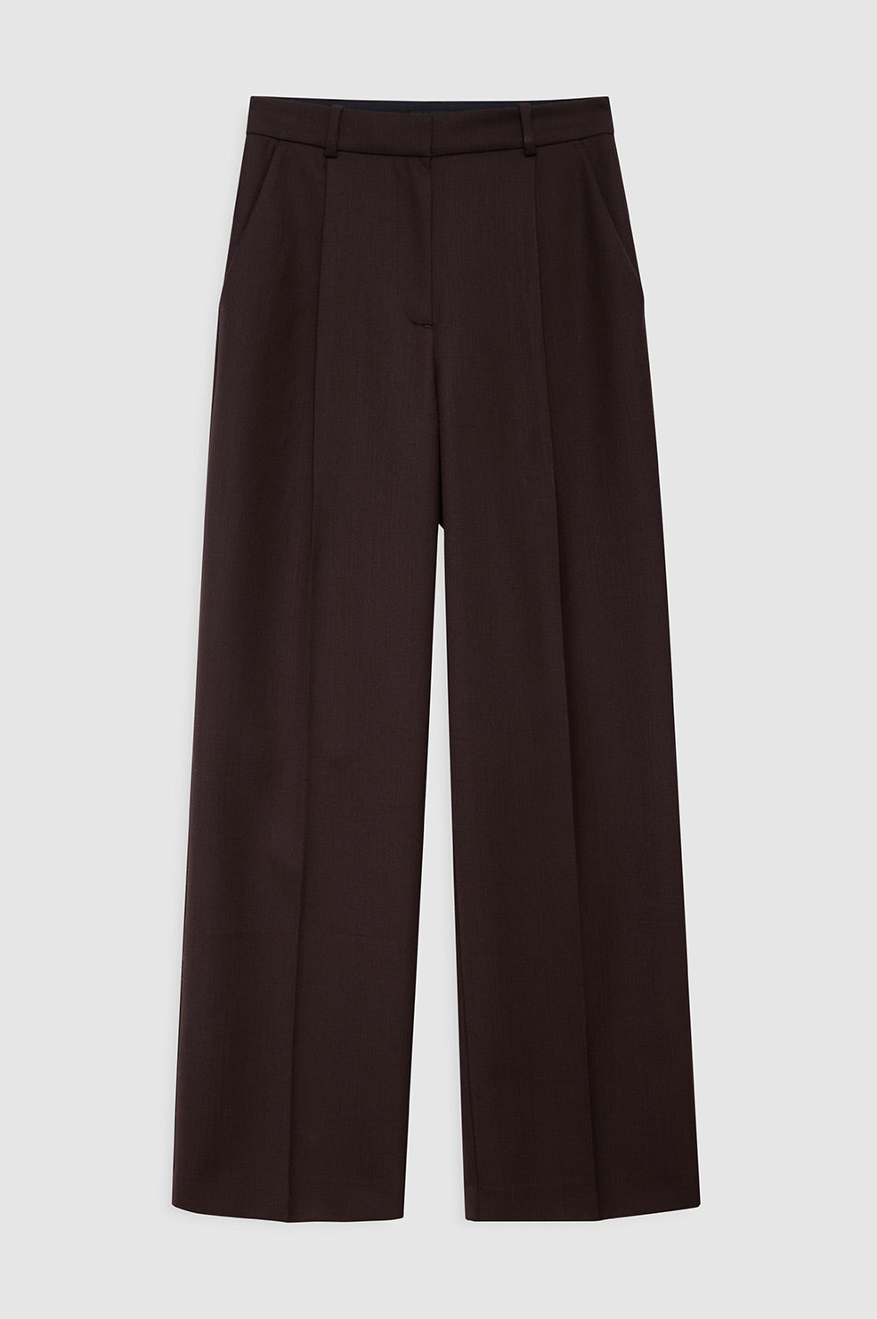 Anine Bing | Trent Trouser - Deep Brown