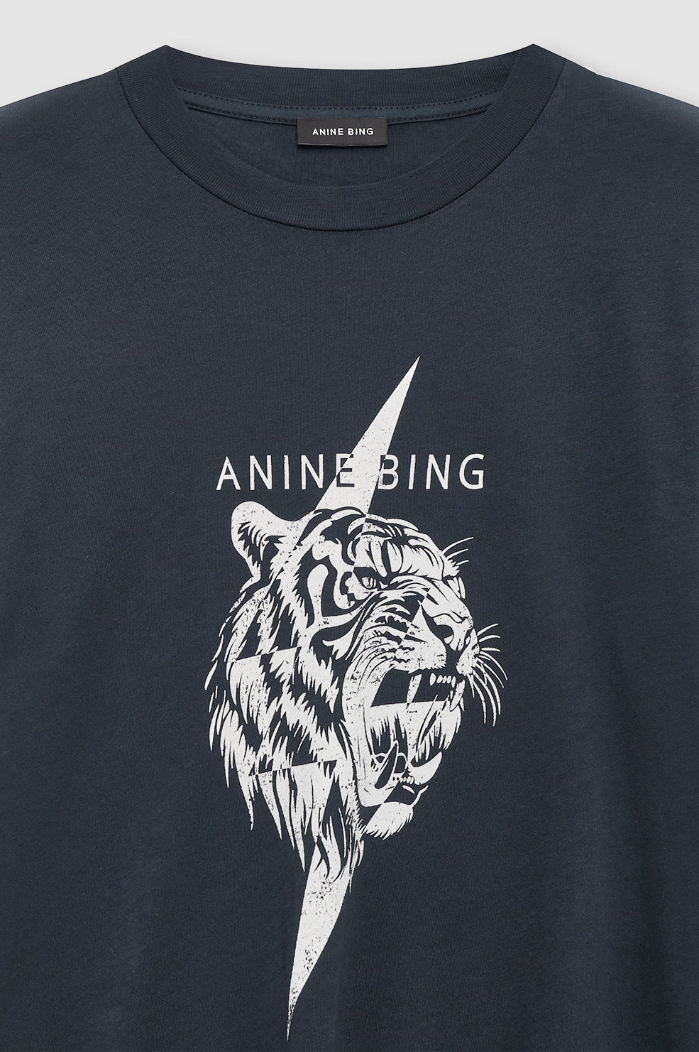Anine Bing | Wagner Tee Tiger - Vintage Black