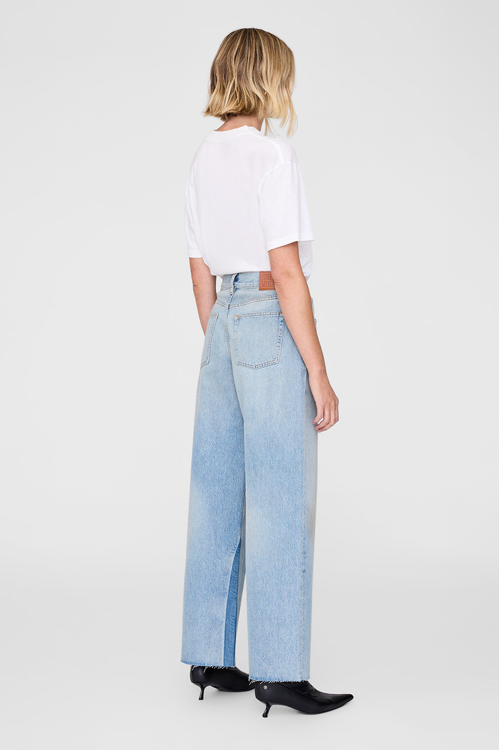 Anine Bing | Walker Tee AB Leopard - Ivory