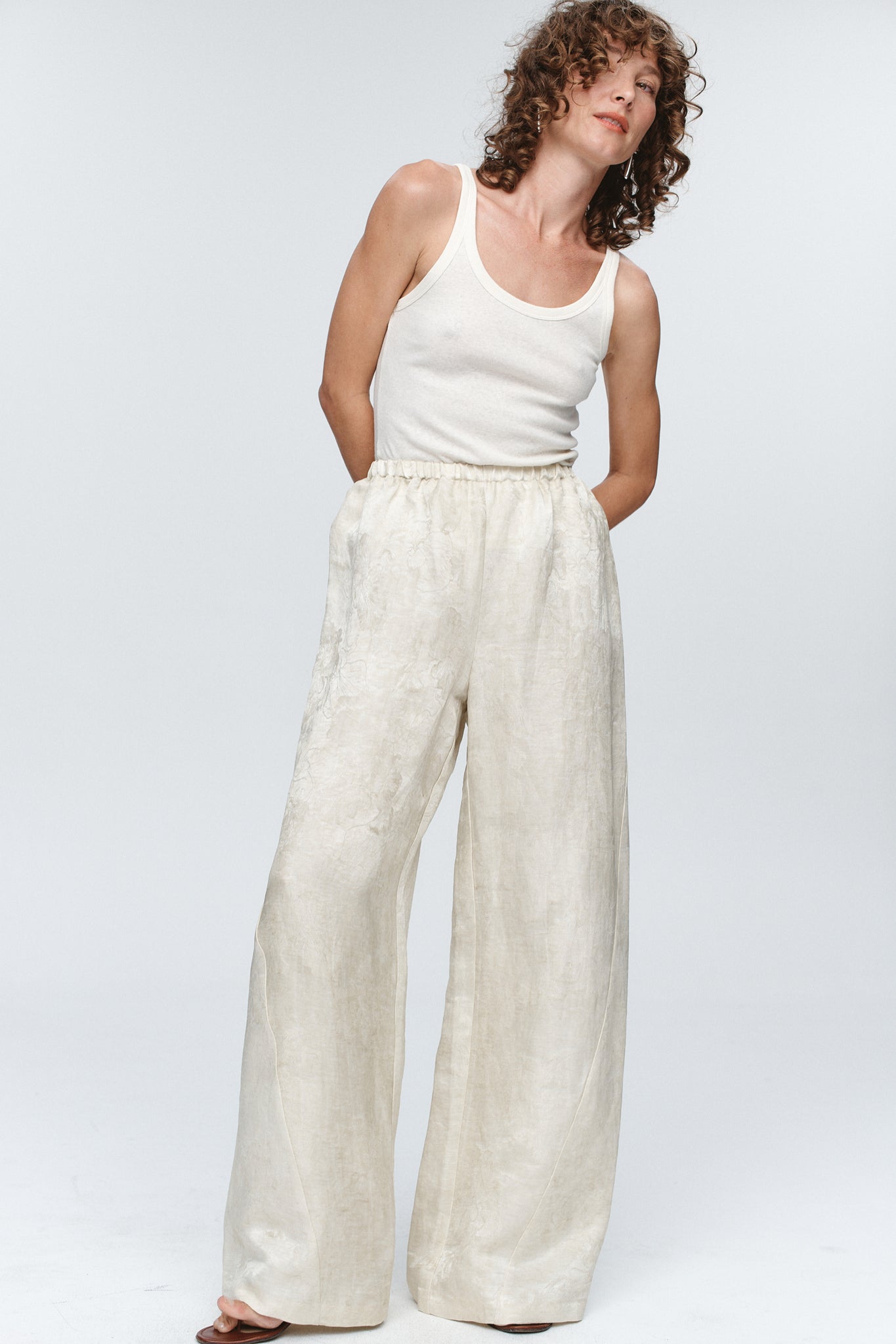 Marle | Alicia Pant - Moss
