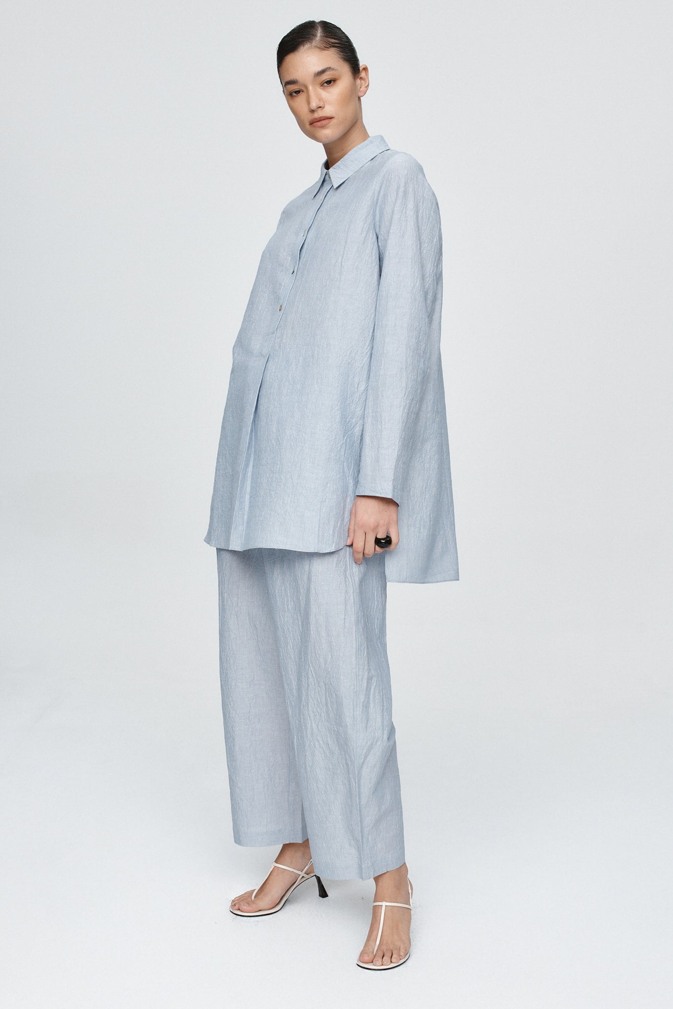 Marle | Anders Dress - Bleu Stripe