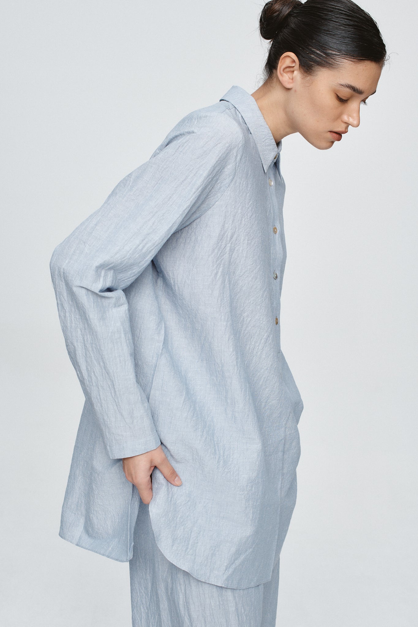 Marle | Anders Dress - Bleu Stripe