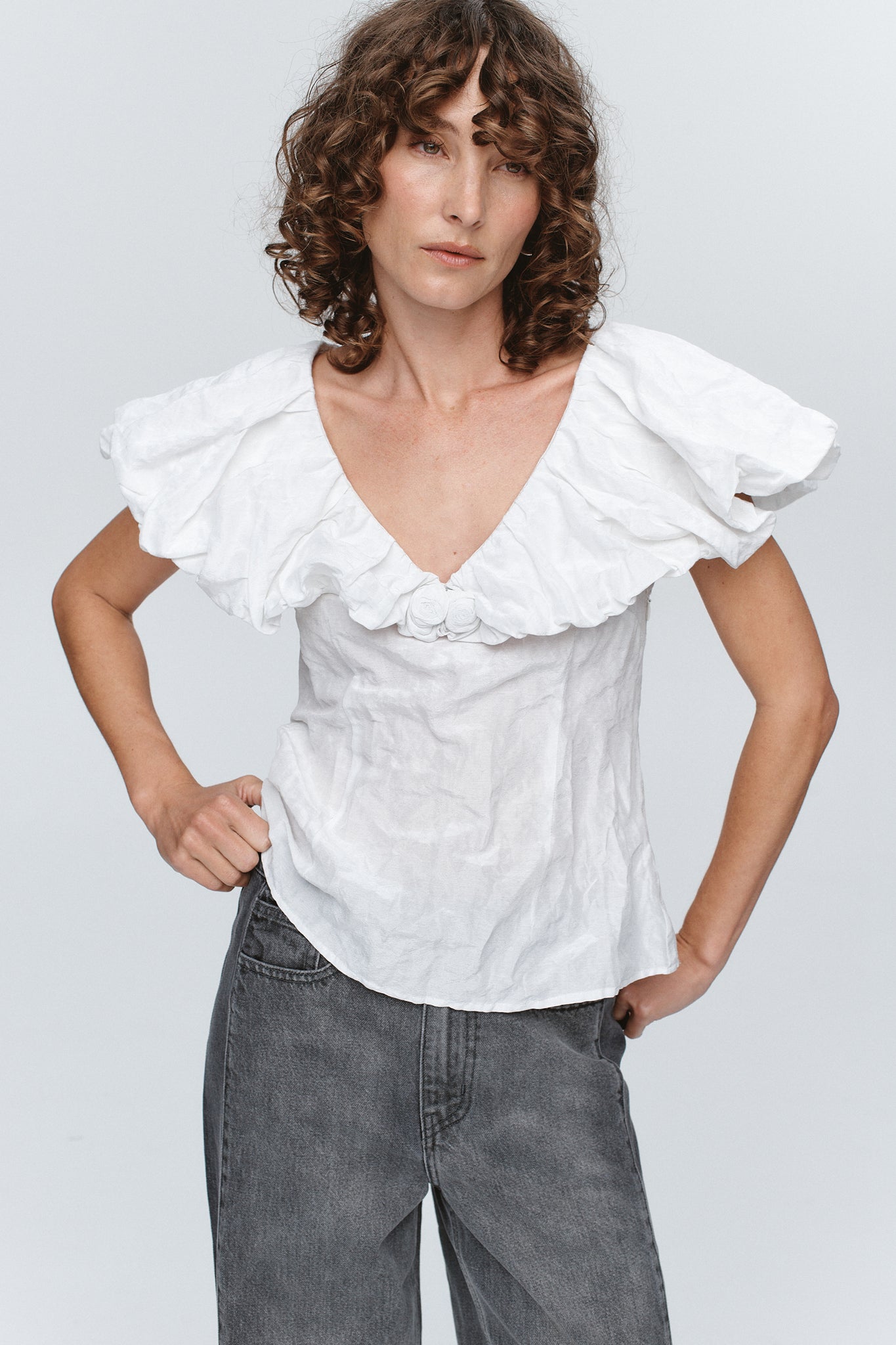 Marle | Andre Top - Ivory
