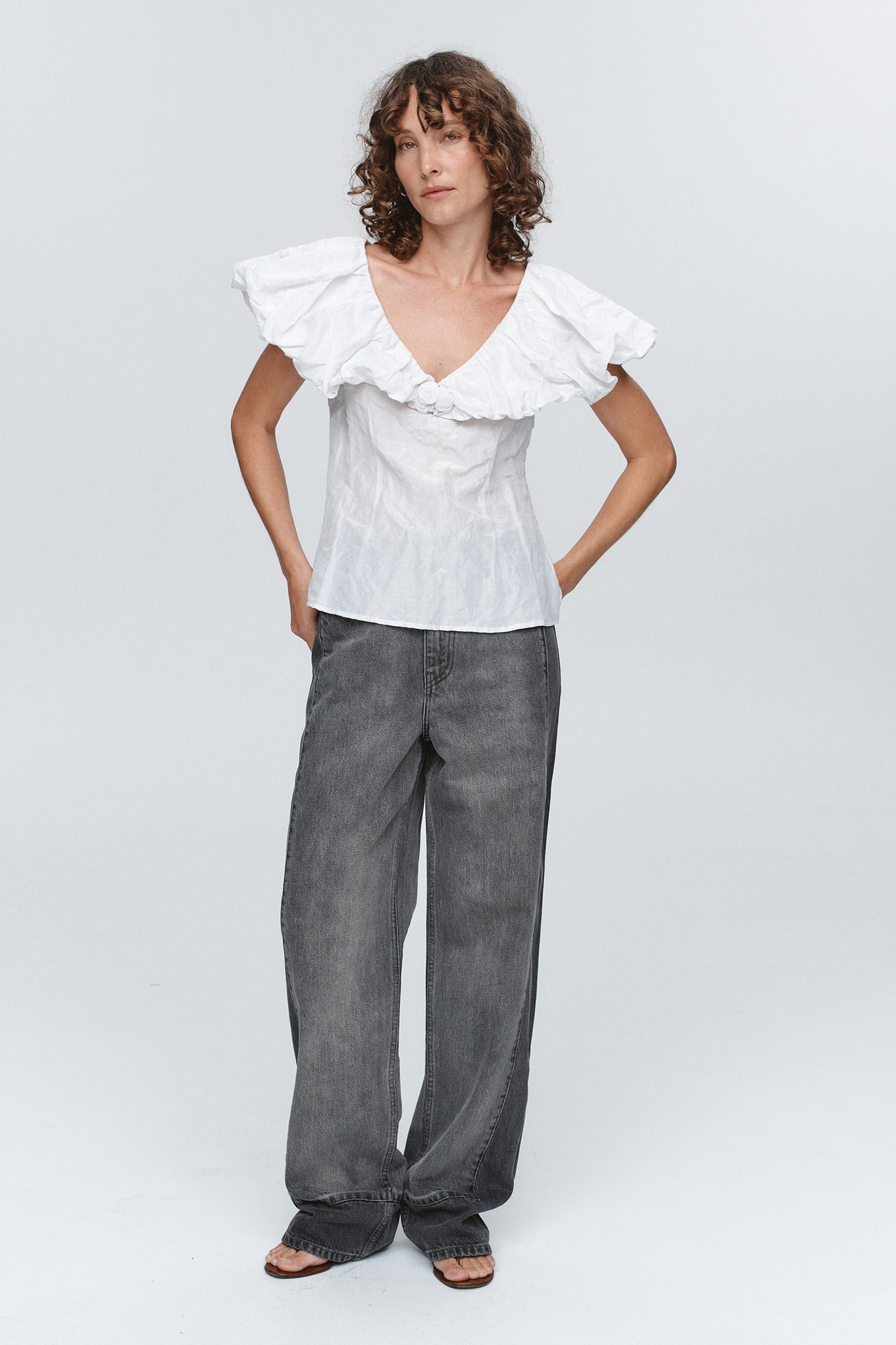 Marle | Andre Top - Ivory