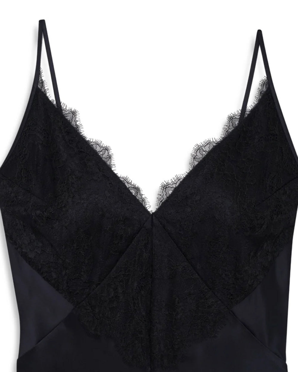 Anine Bing | Judy Dress - Navy & Black Lace