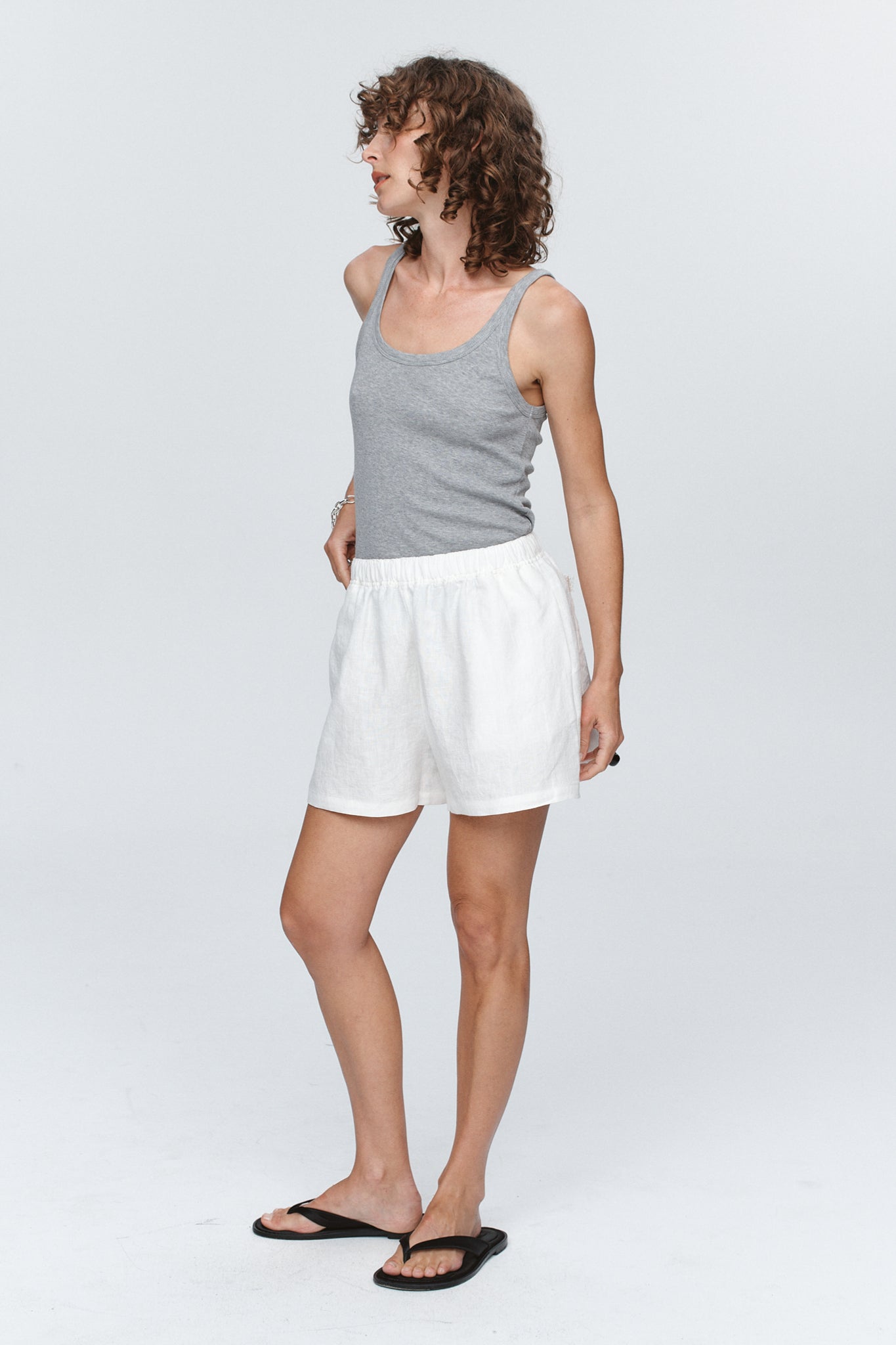 Marle | Atticus Short - Ivory