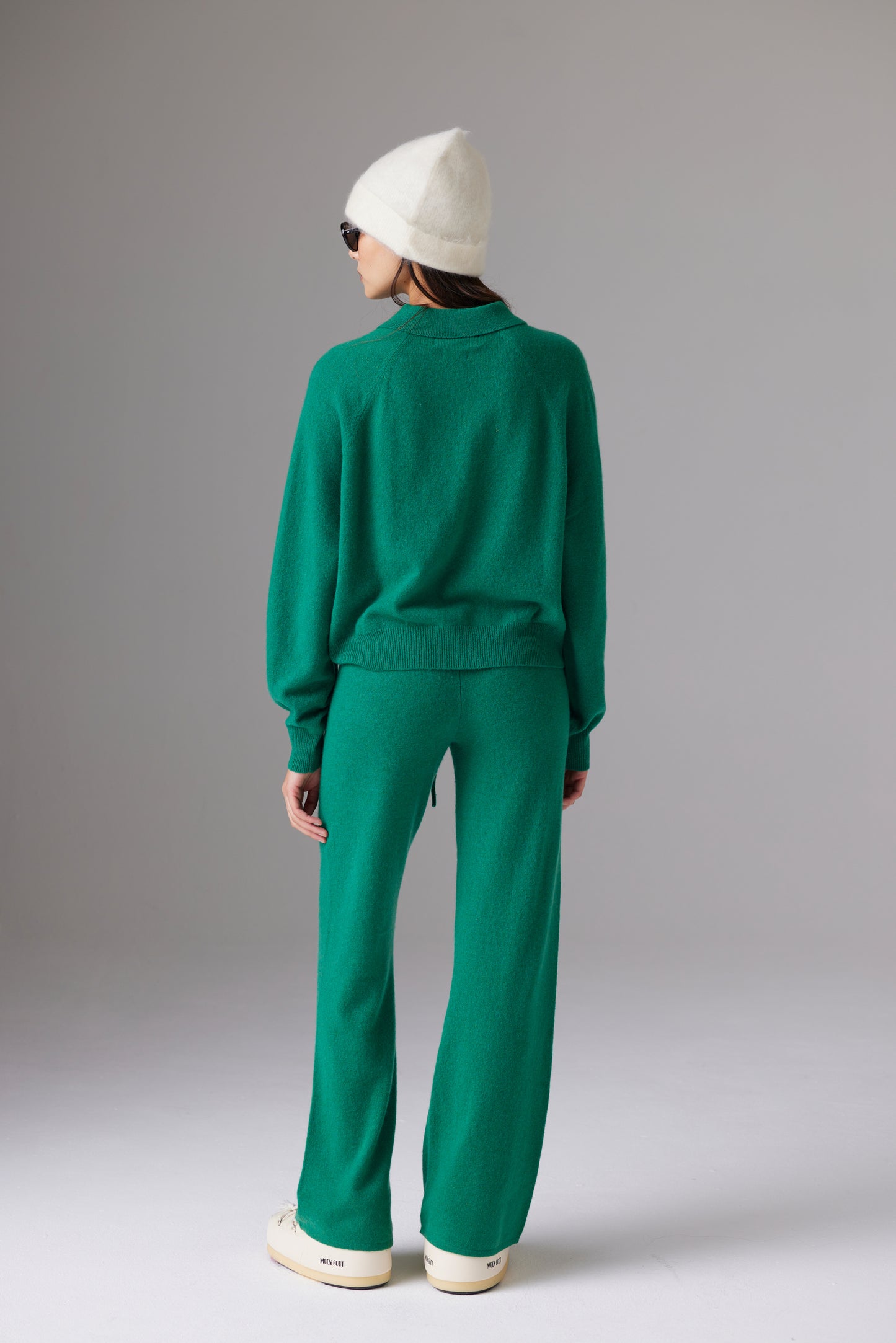 CRUSH | Cabana Zip Polo - Pea