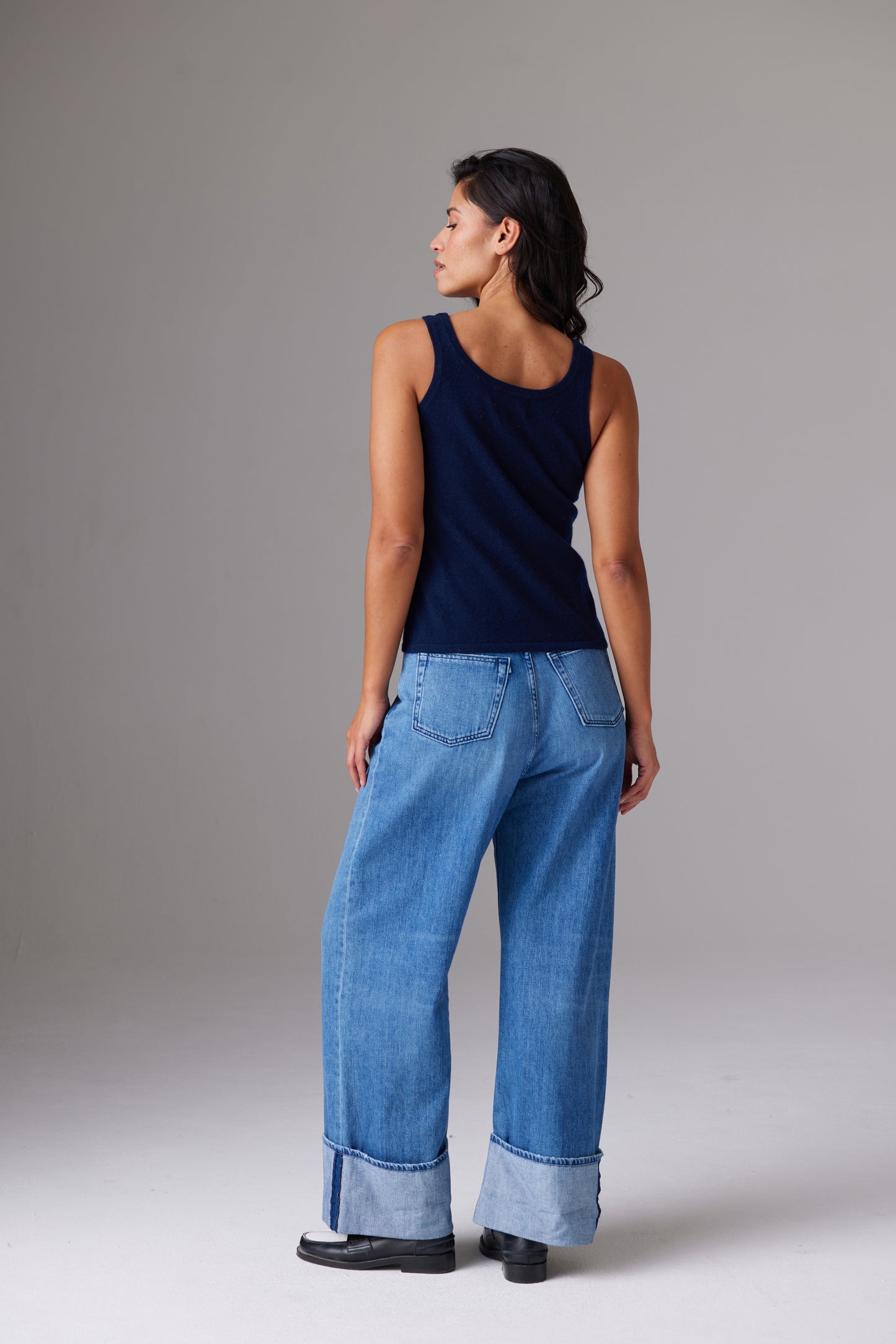 CRUSH | Montanita Tank - Navy