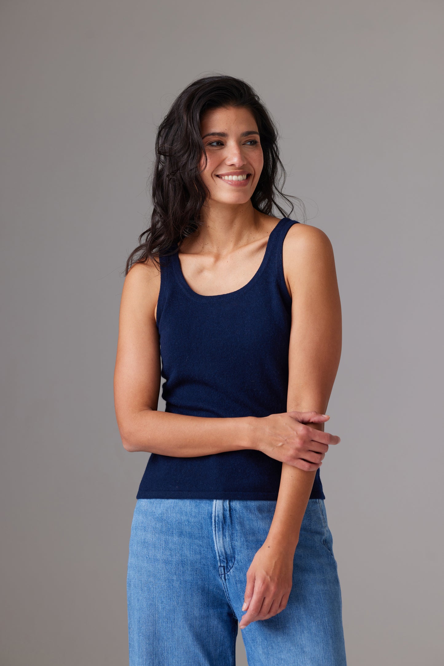 CRUSH | Montanita Tank - Navy