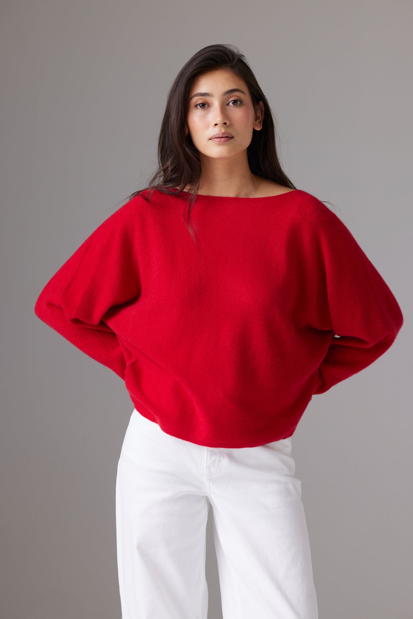 CRUSH | Yangon Boat Neck - Cherry