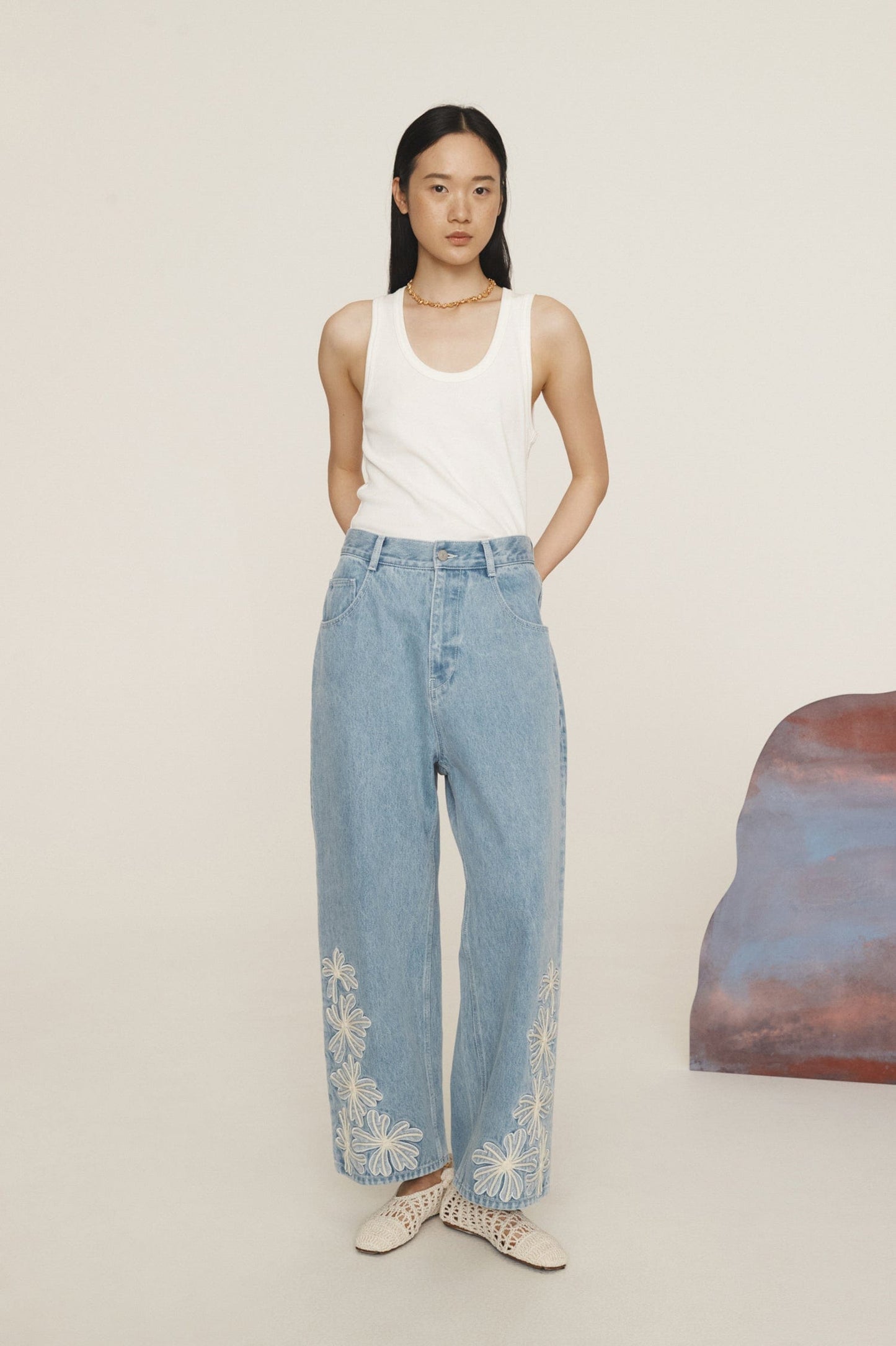 Alemais | Charlene Denim Jean