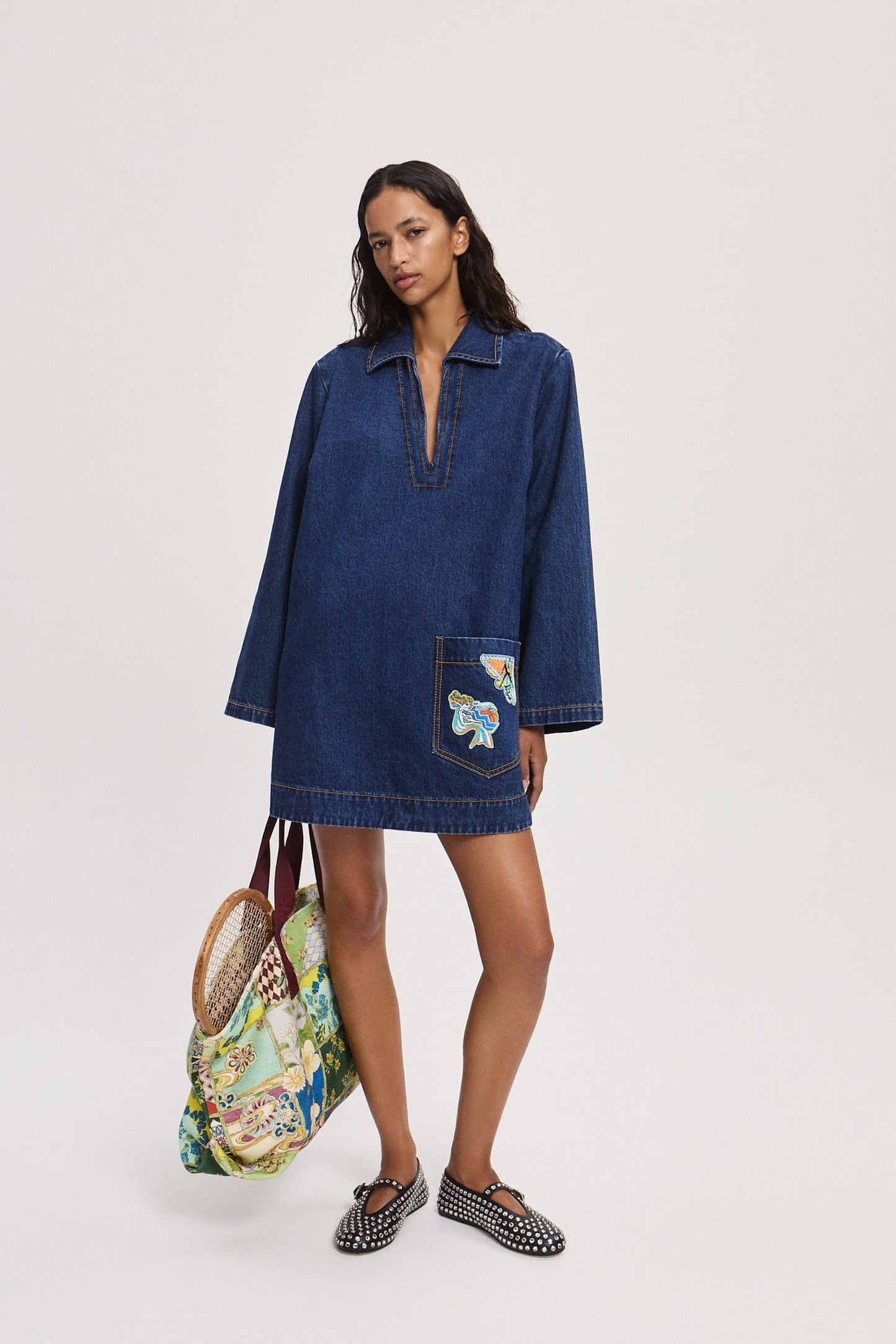 Alemais | Speedy Denim Mini Dress