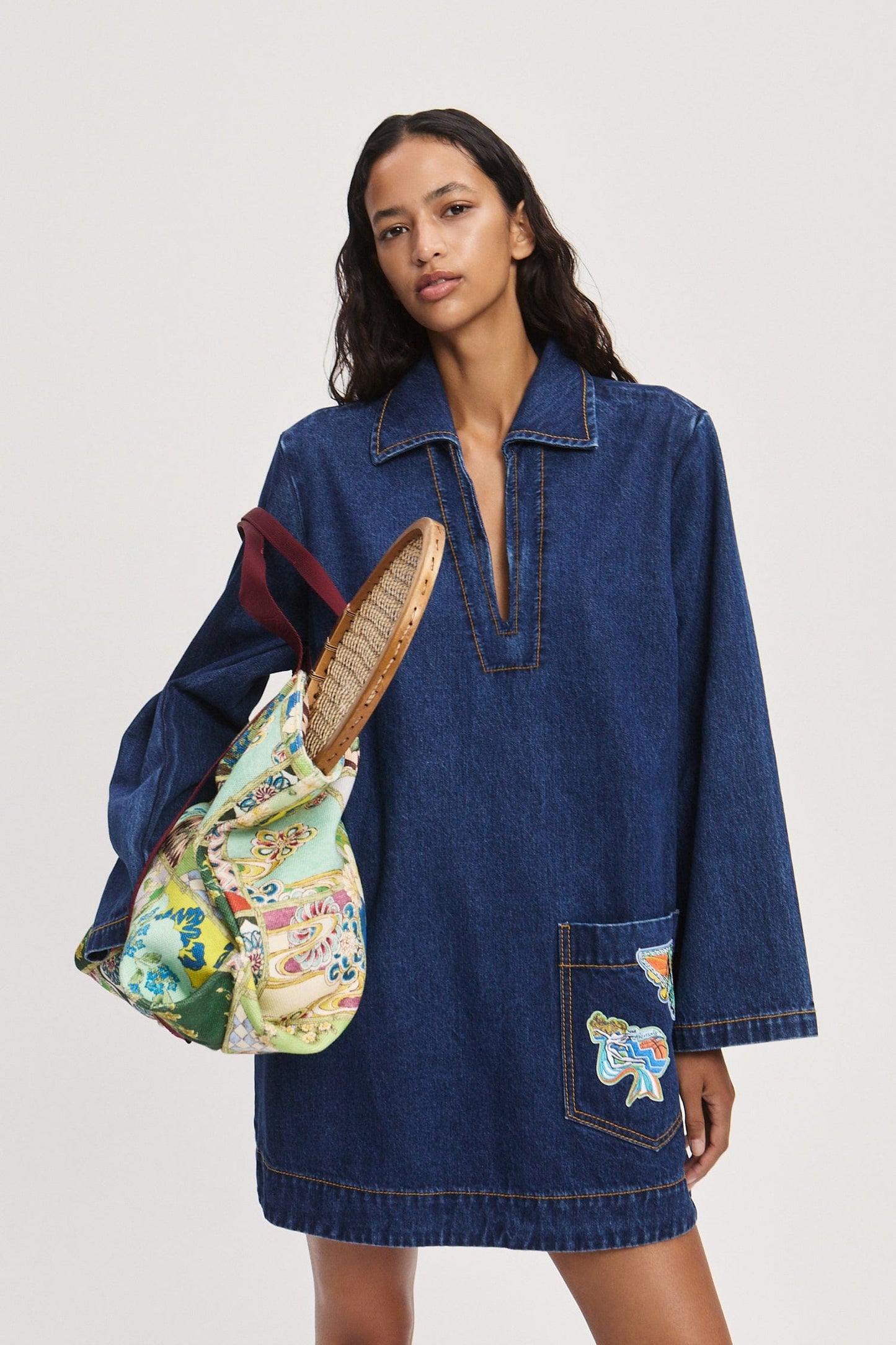 Alemais | Speedy Denim Mini Dress