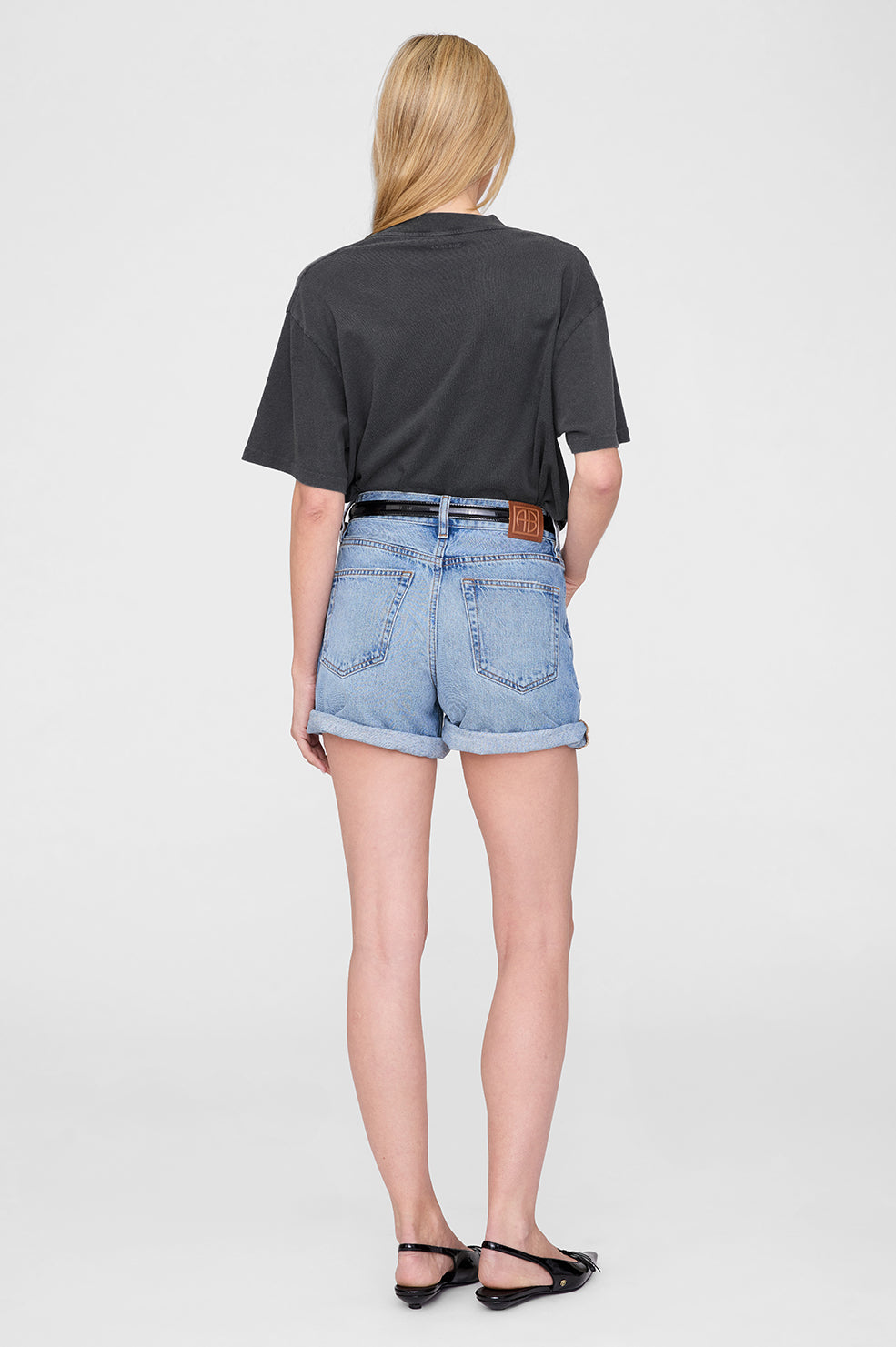 Anine Bing | Ashton Tee Concert - Washed Black