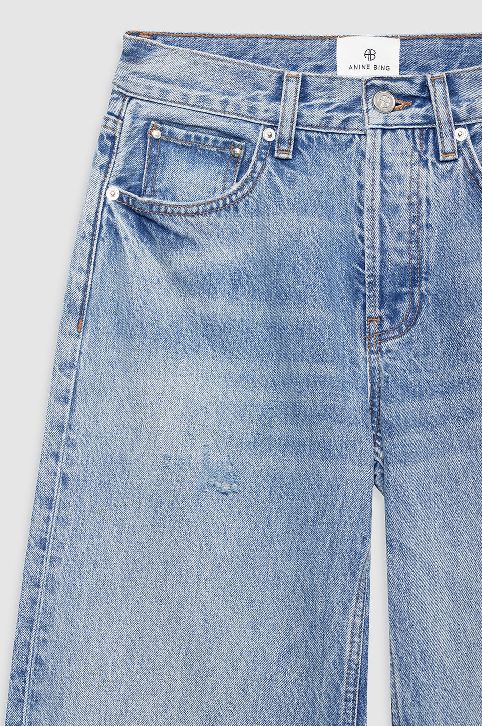 Anine Bing | Hugh Jean - Summer Indigo Destructed