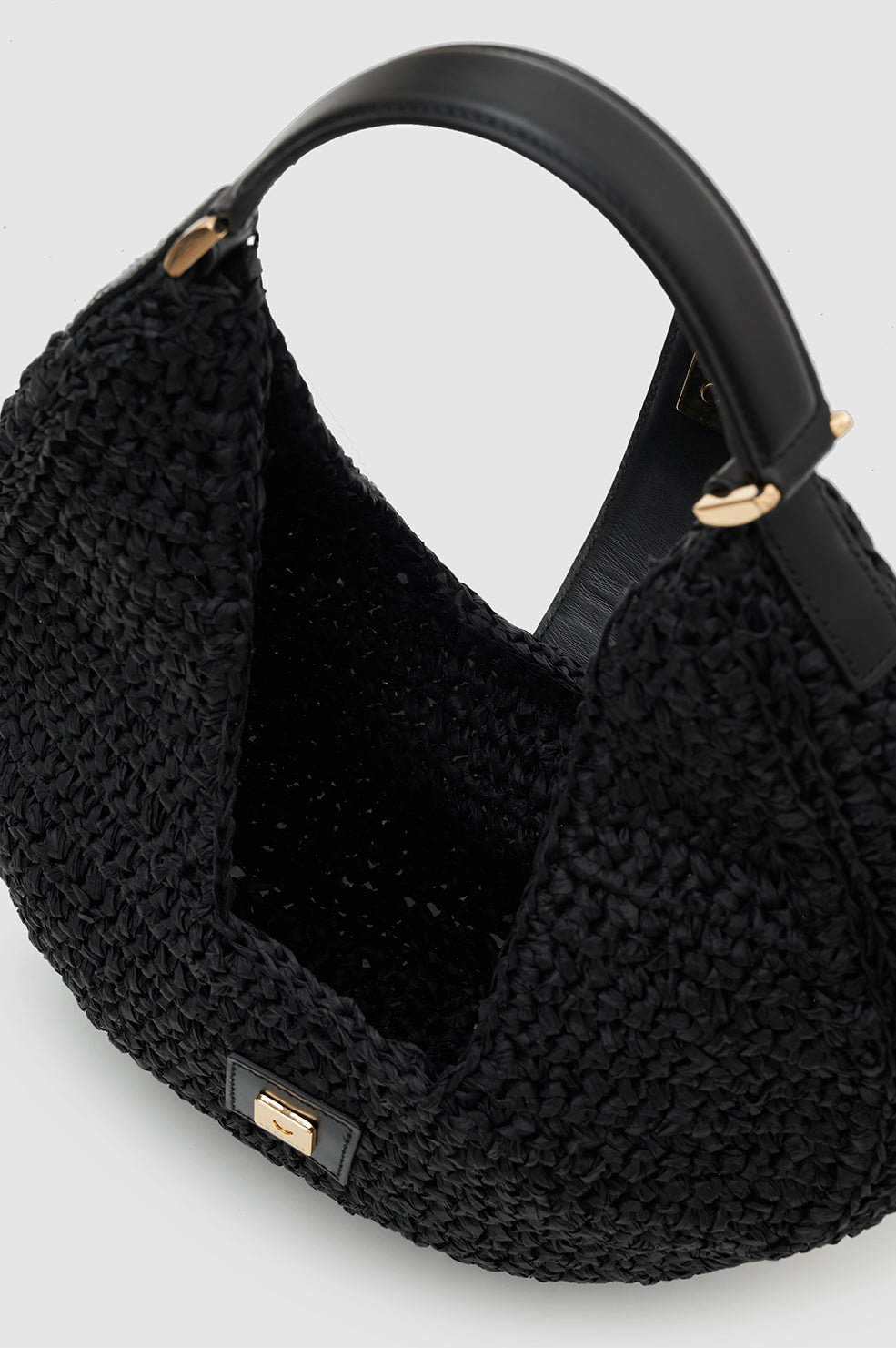 Anine Bing | Lou Bag Monogram - Black