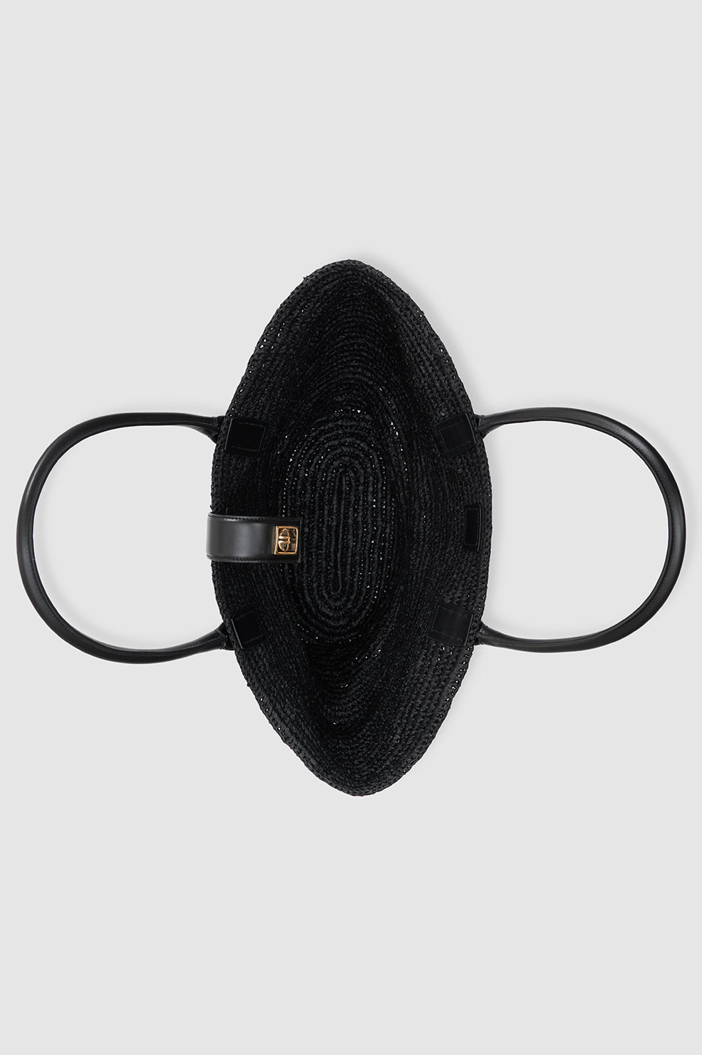 Anine Bing | Lou Tote Monogram - Black