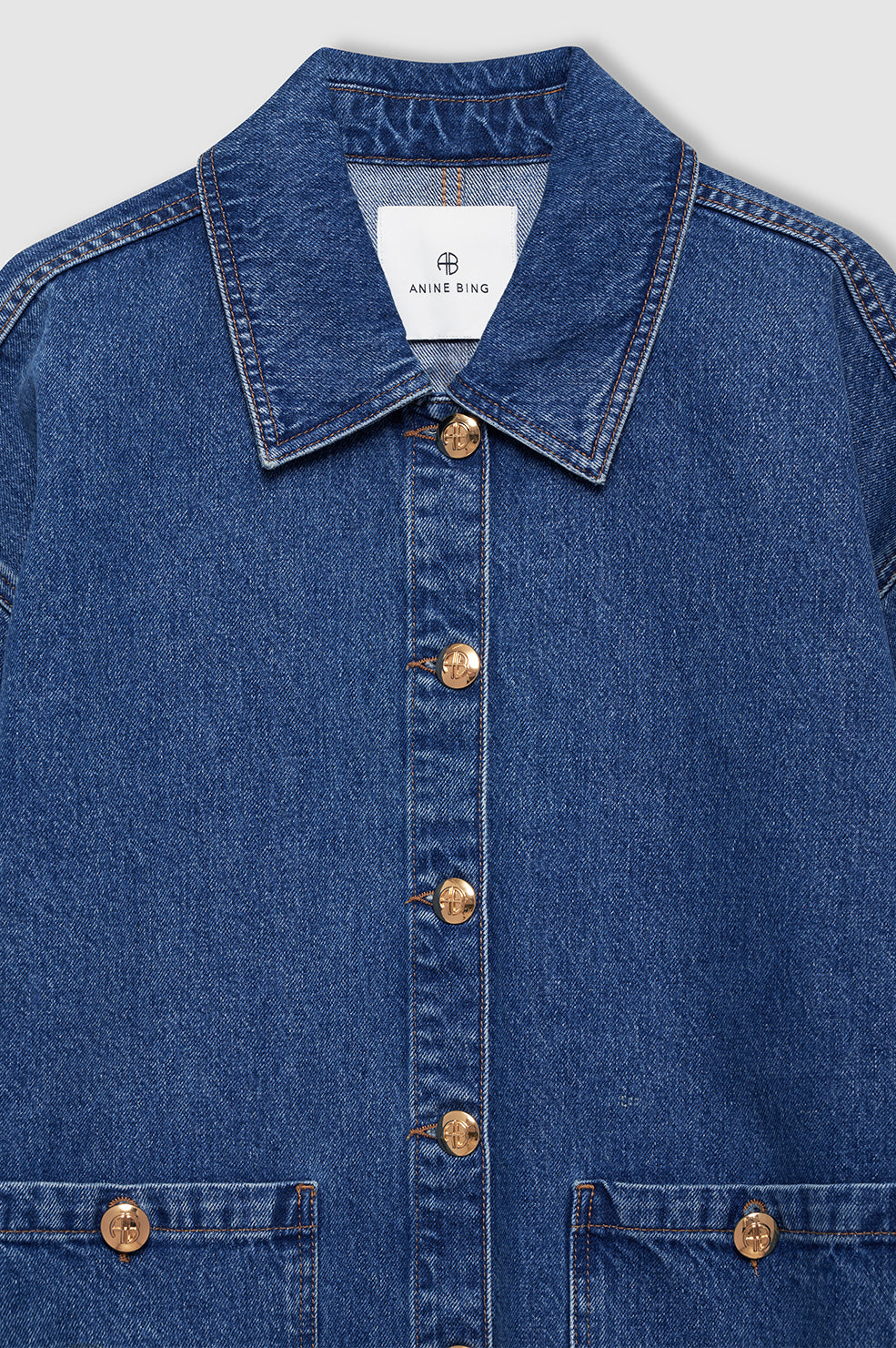 Anine Bing | Luca Jacket - Clean Indigo Denim