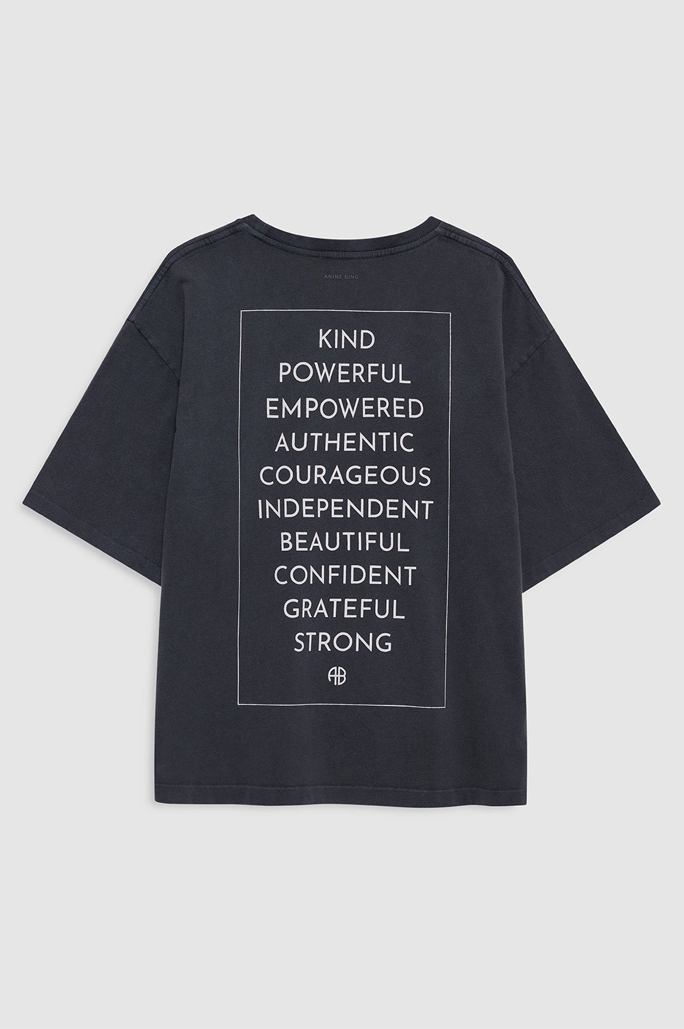 Anine Bing | Rudy Tee Empowerment - Washed Black