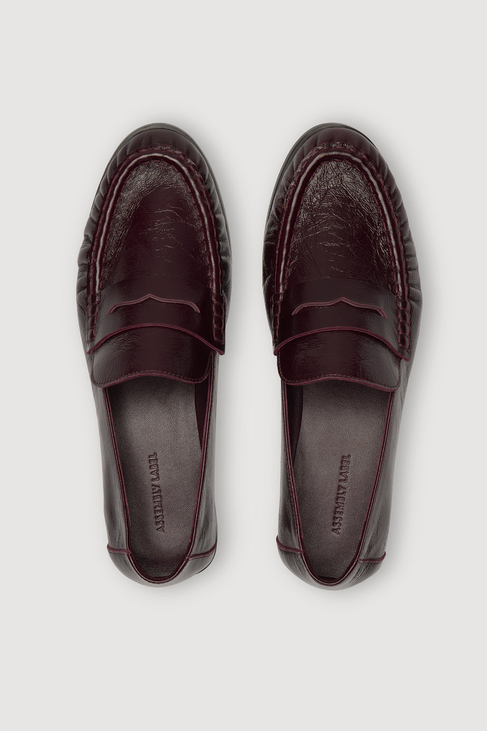 Assembly Label | Avenue Leather Loafer - Wine