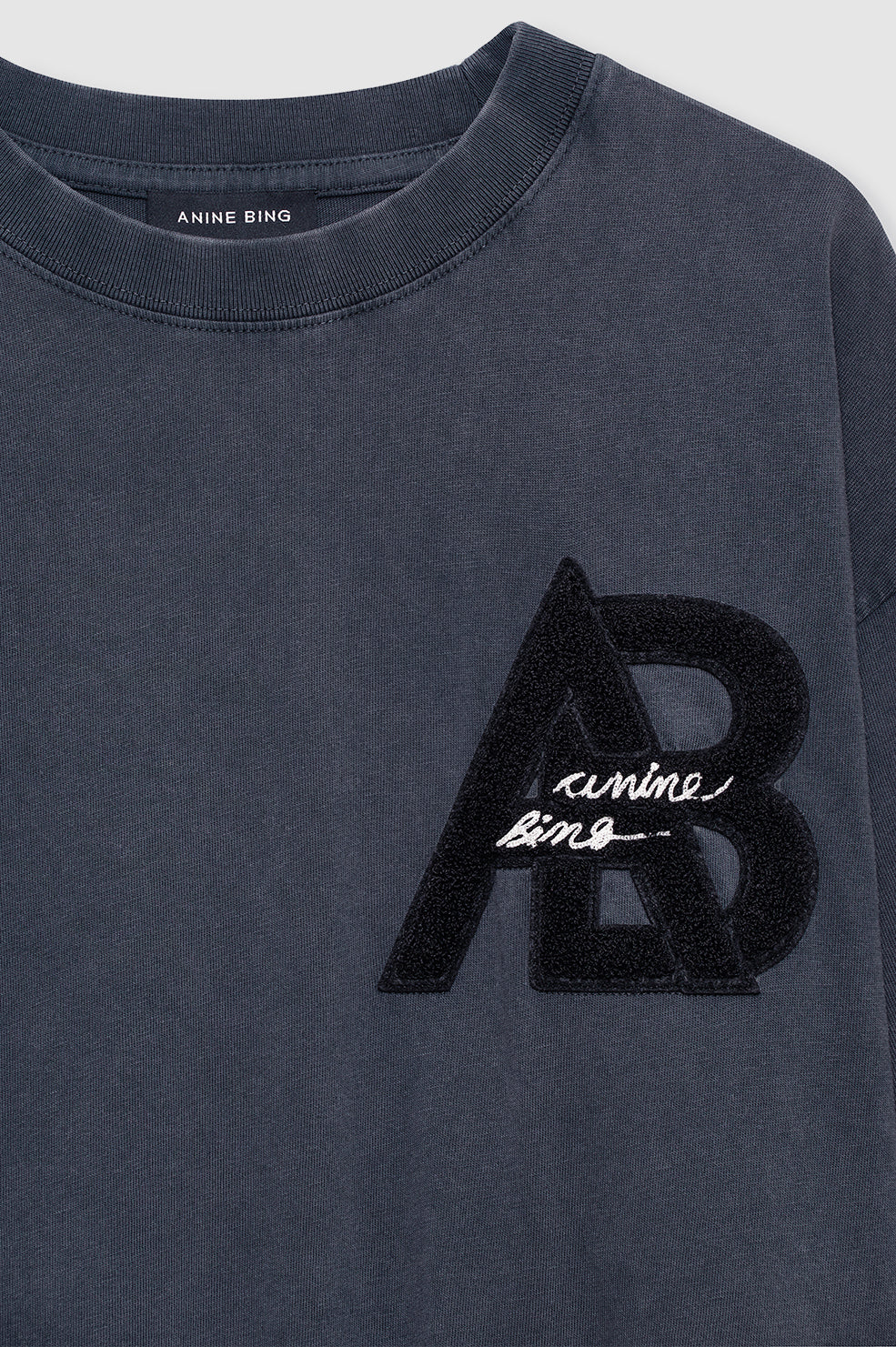 Anine Bing | Beth Mini Dress Anine Bing - Washed Black