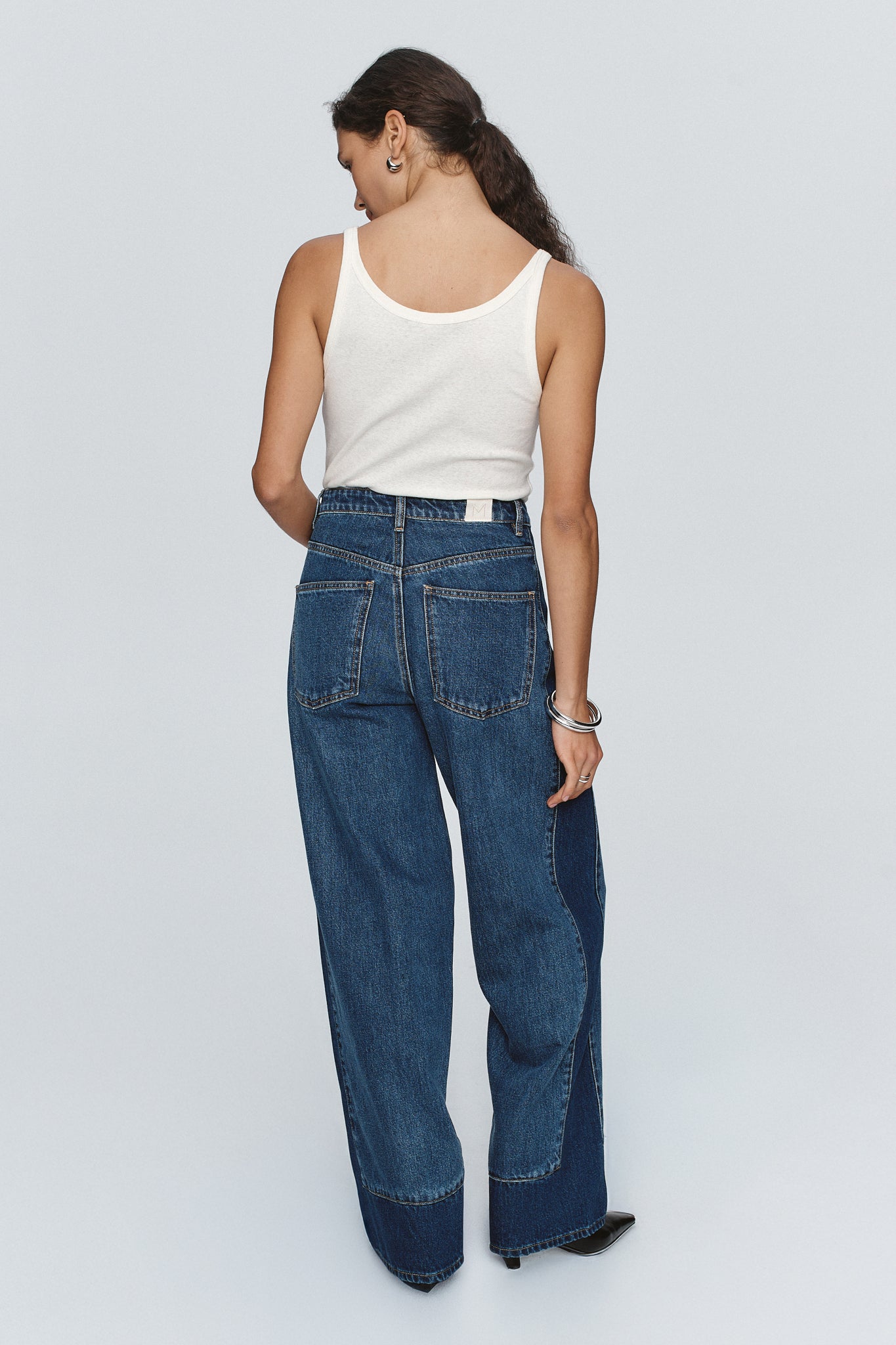 Marle | Border Jean - Indigo/Washed Indigo