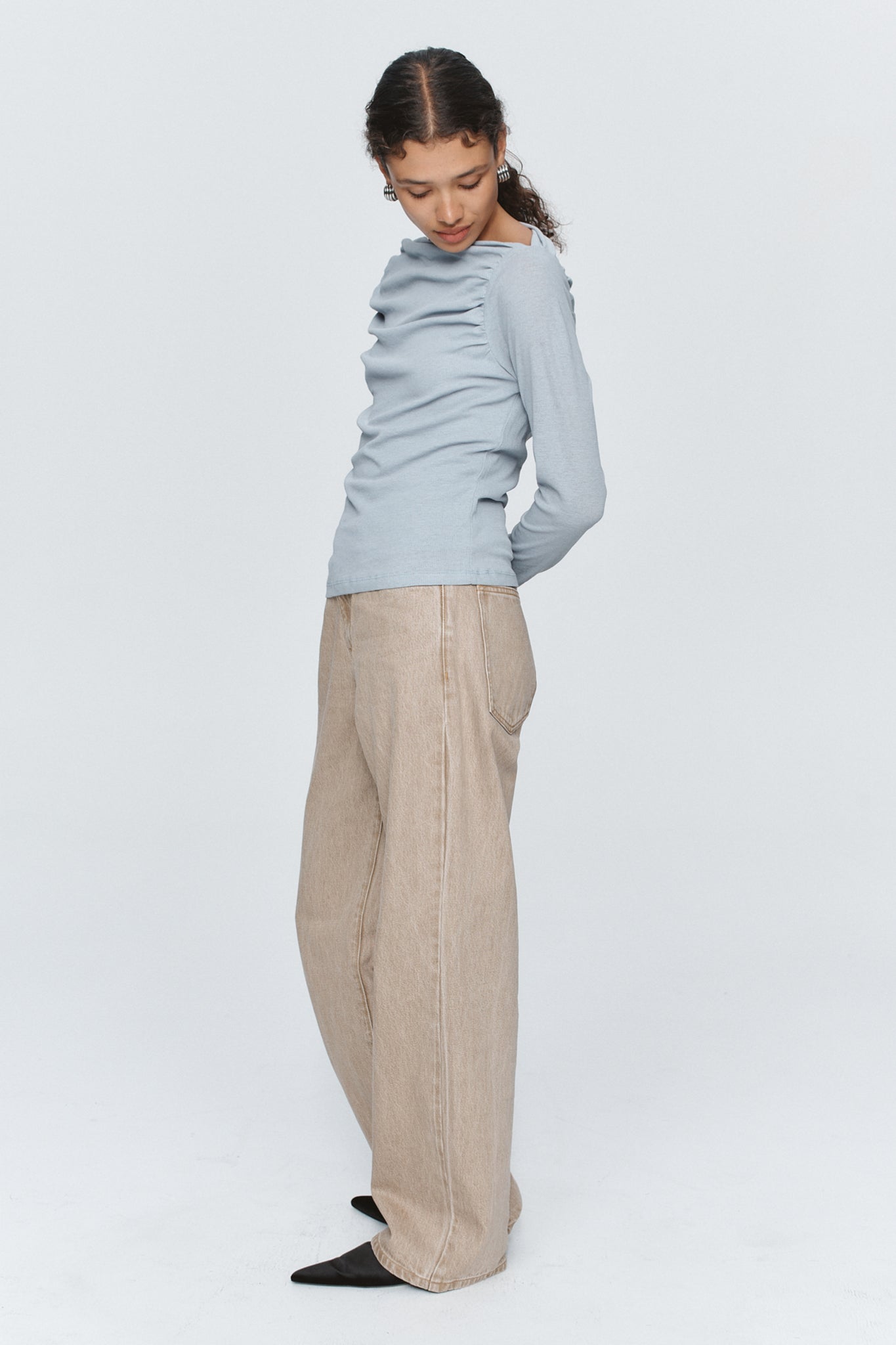 Marle | Bryn Top - Duck Egg