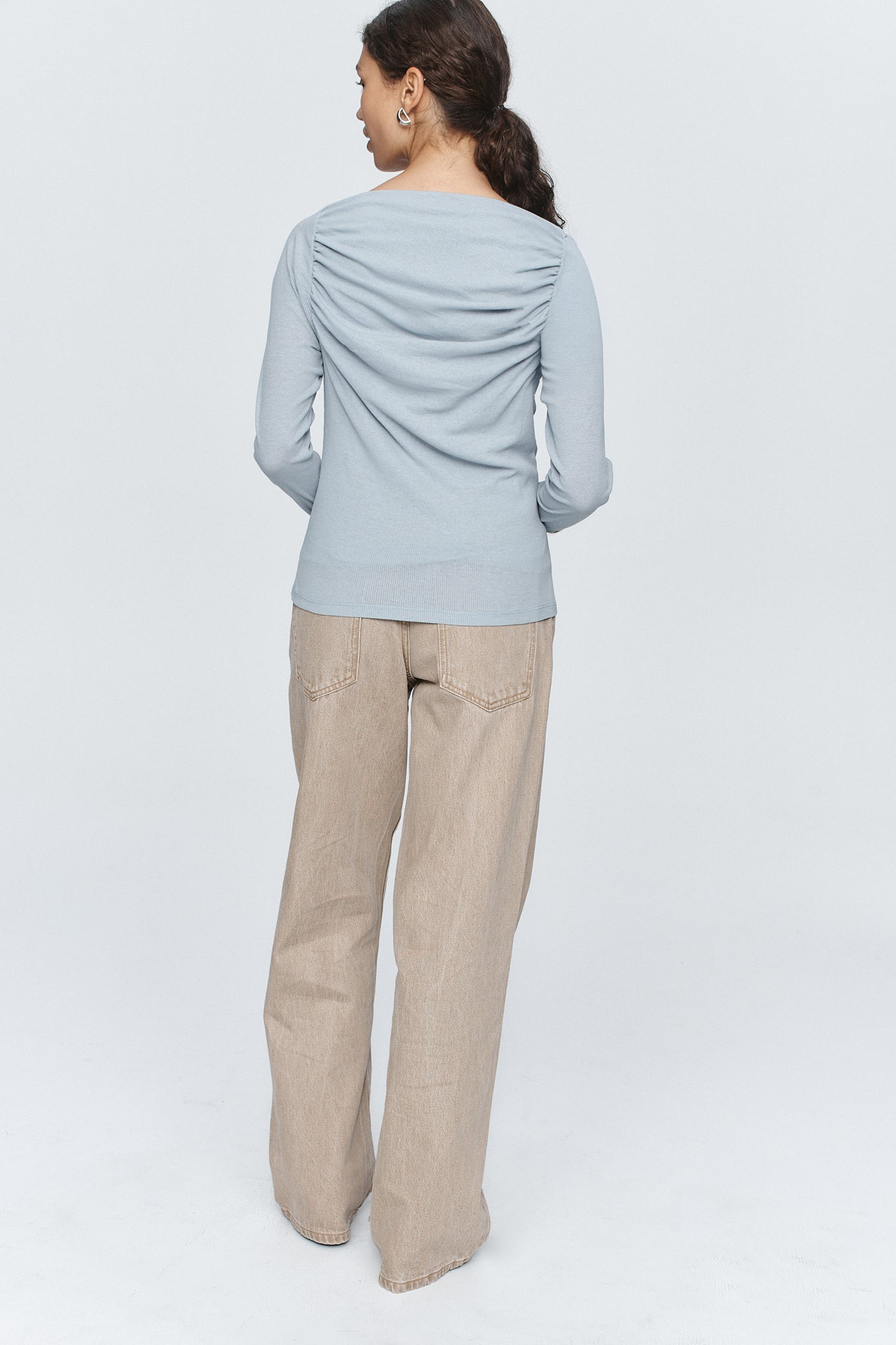 Marle | Bryn Top - Duck Egg