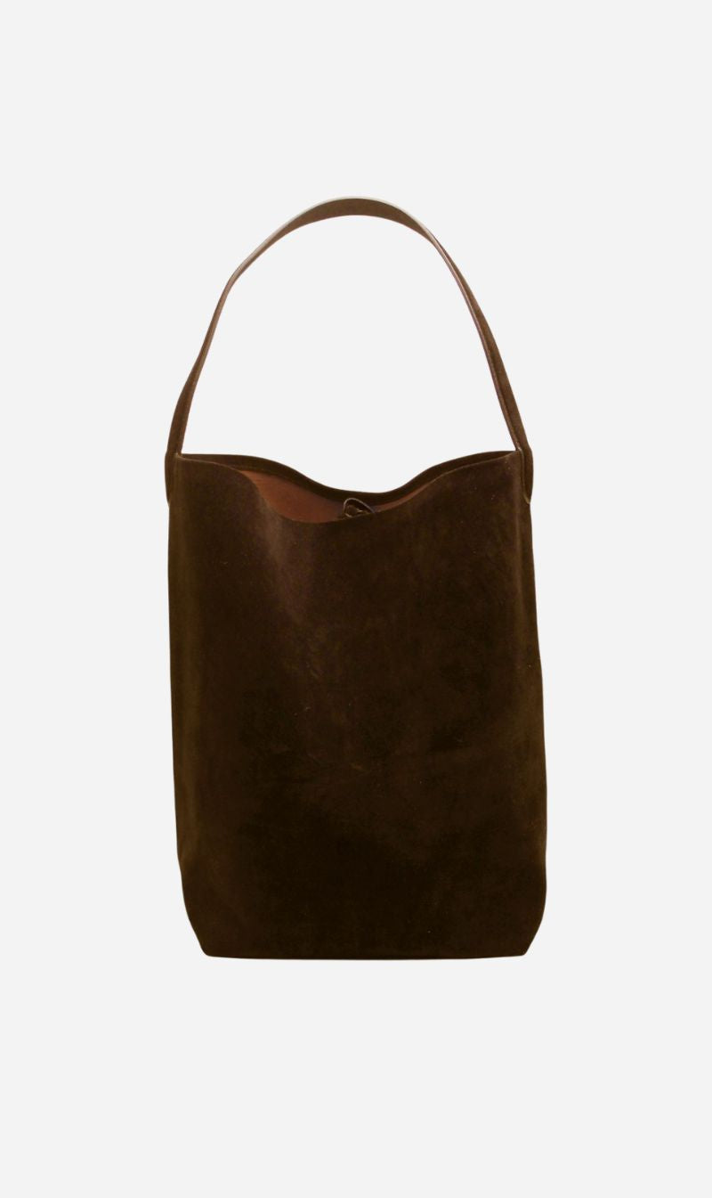 La Tribe | Everyday XL Suede Bag - Brown