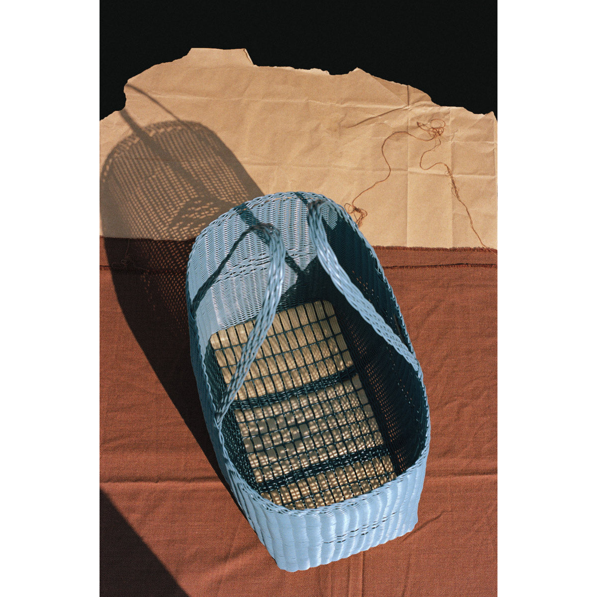Palorosa | Large Tote Basket - Paloblue