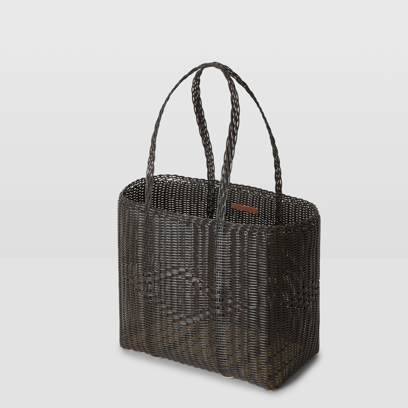 Palorosa | Medium Tote Basket - Midnight Brown