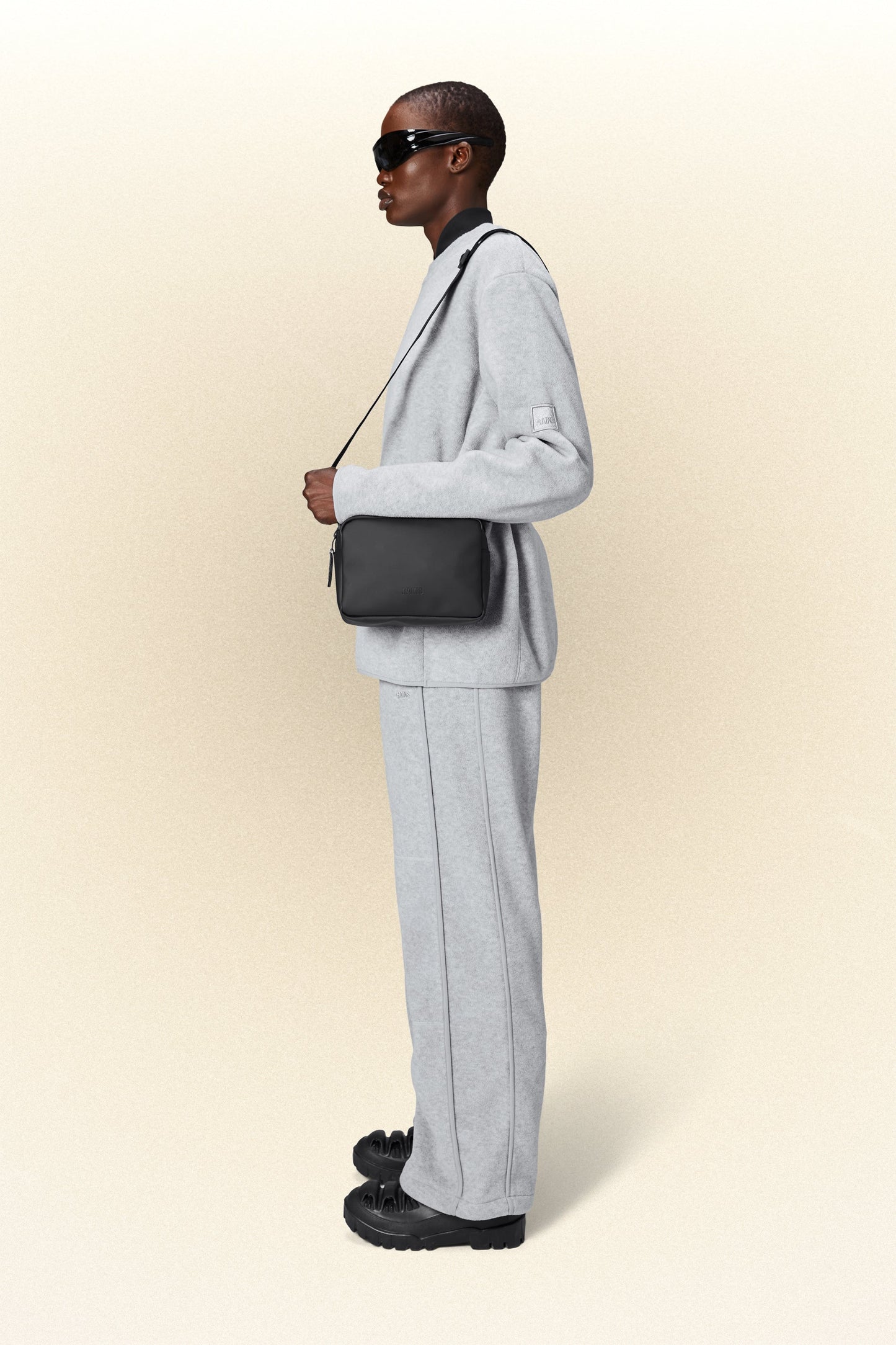 Rains | Box Bag - Black