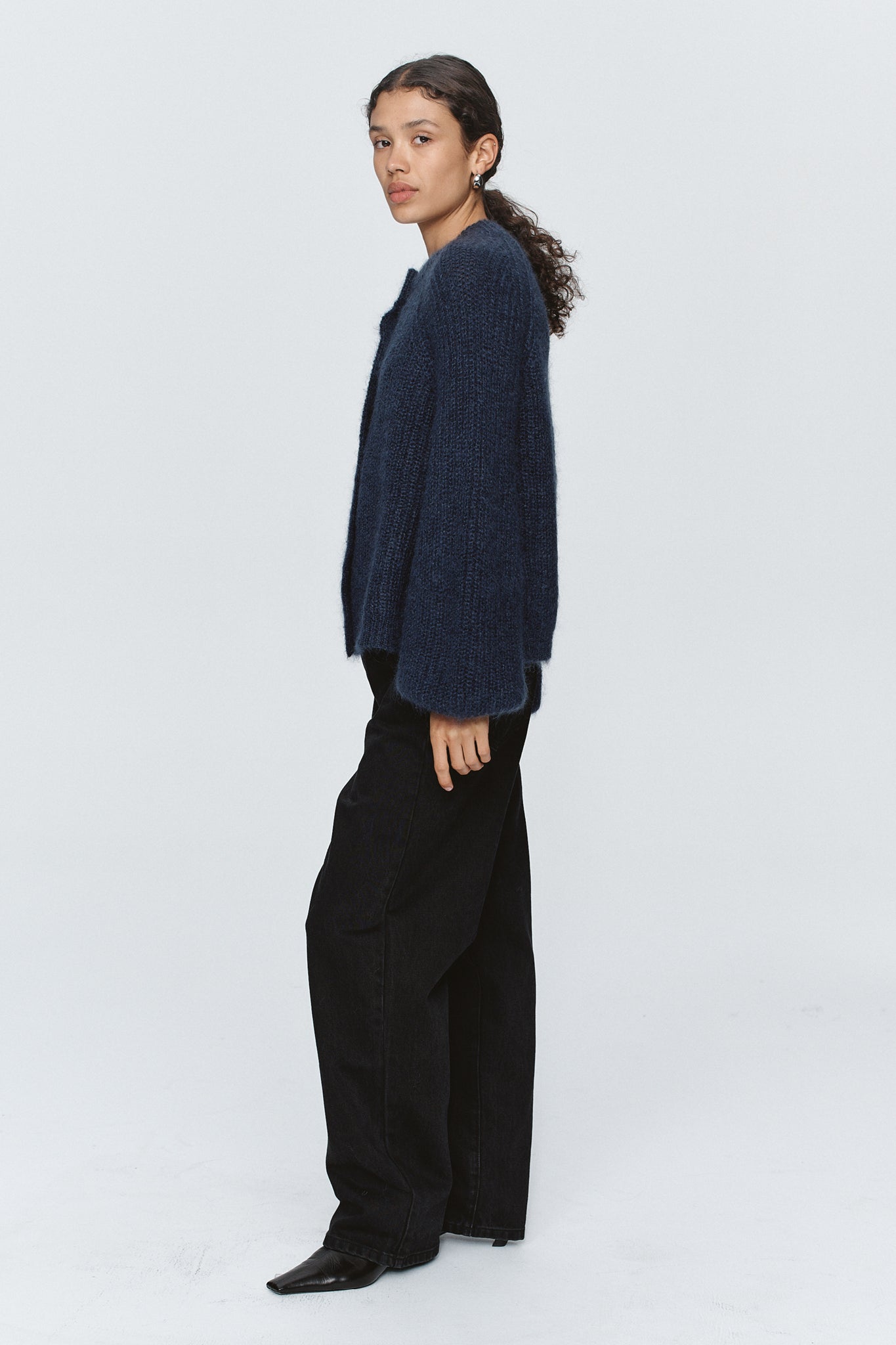 Marle | Cait Cardigan - Navy