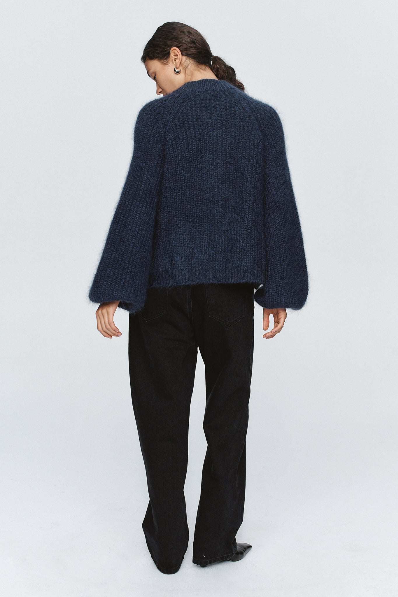 Marle | Cait Cardigan - Navy