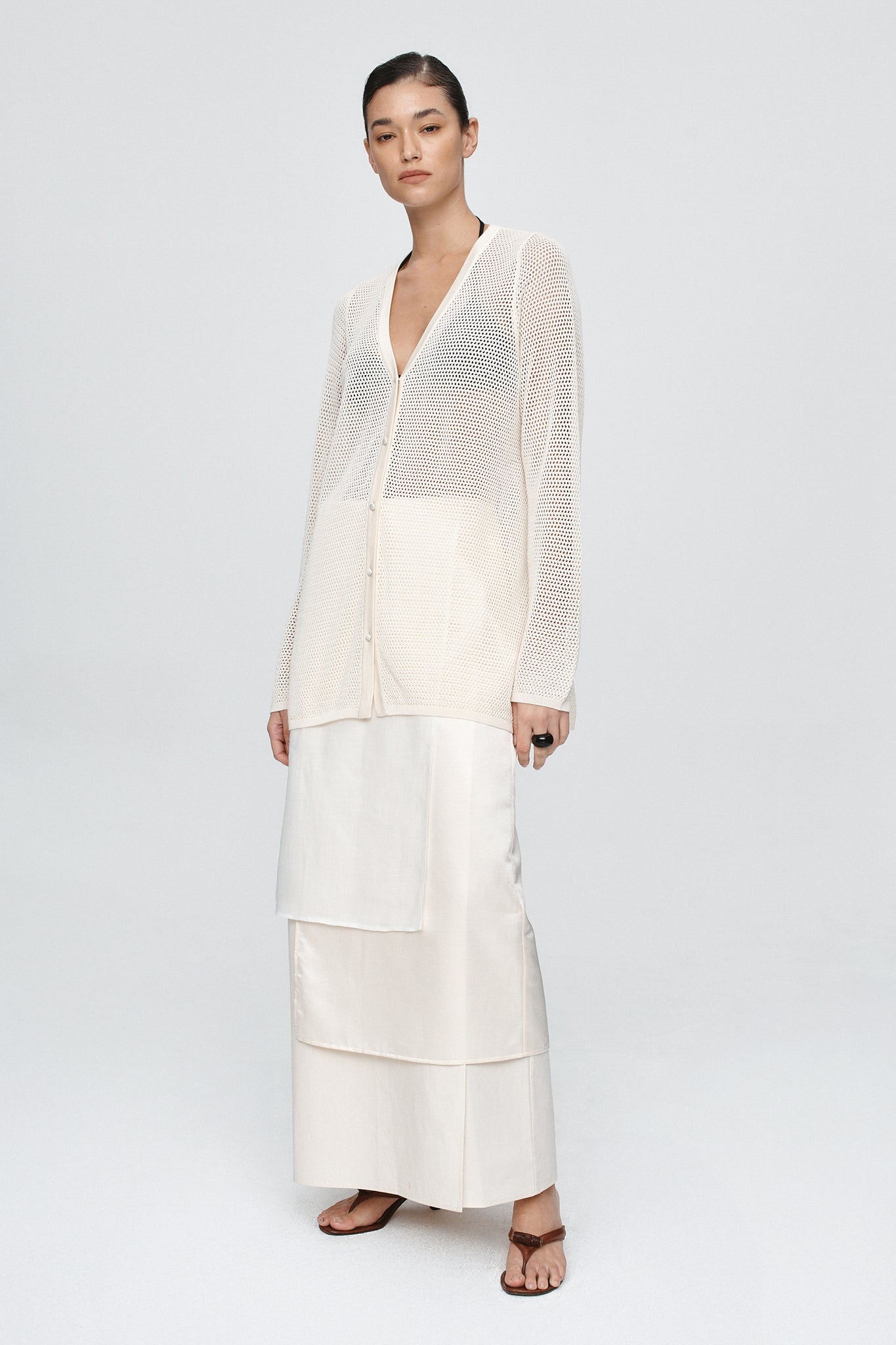 Marle | Calla Cardigan - Ivory