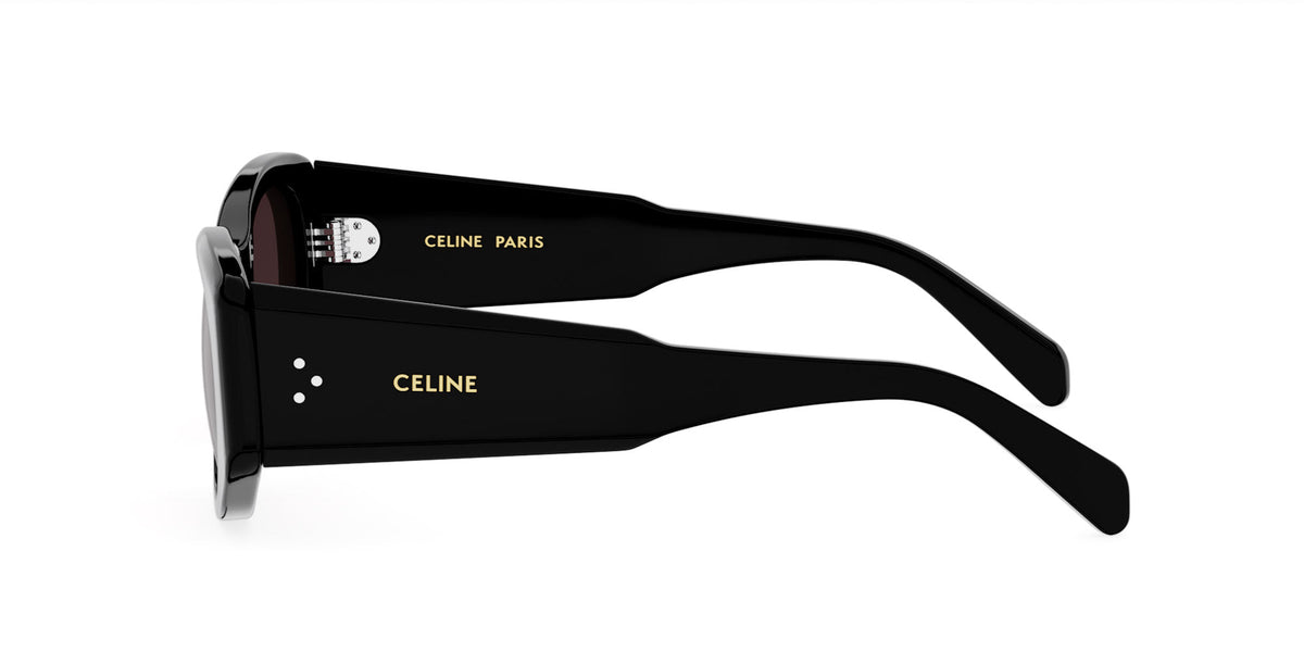 Celine | Celine 3 Dots - Shiny Black / Violet