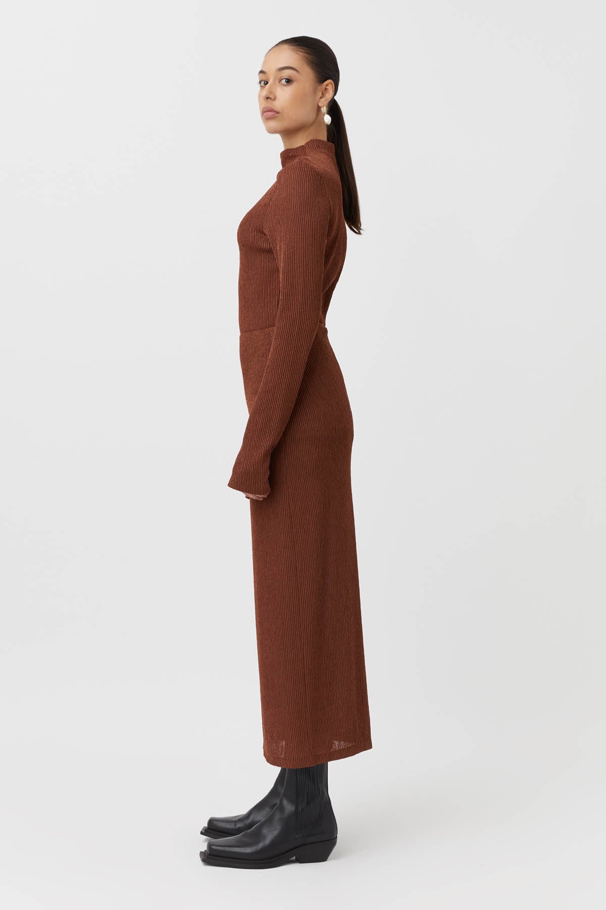 Camilla & Marc | Haywood Long Sleeve Top - Cocoa