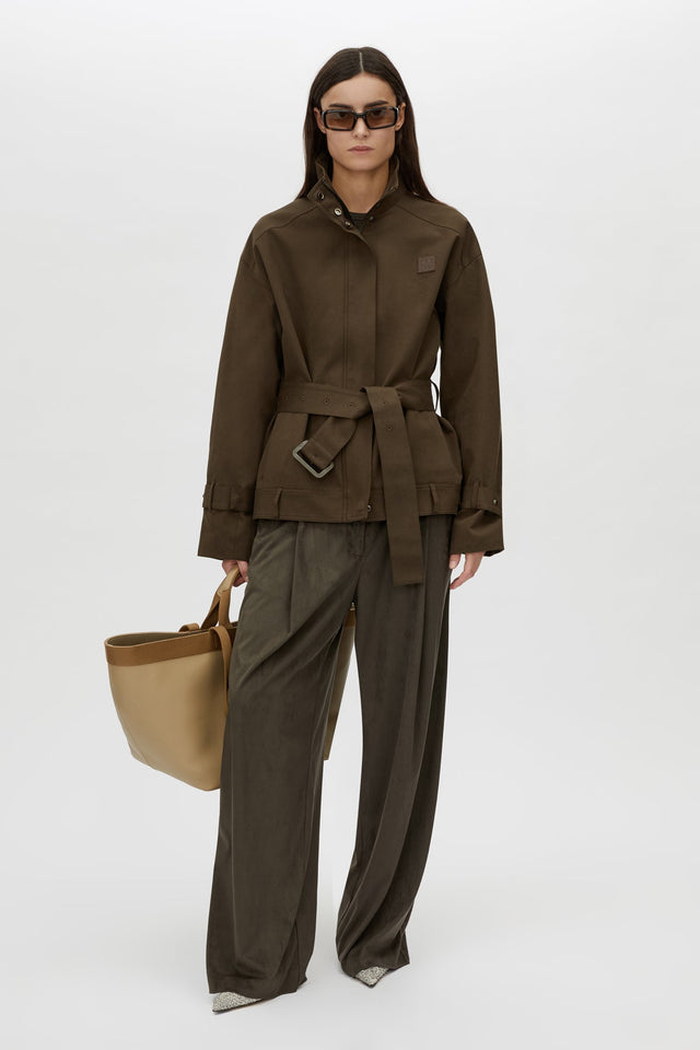 Camilla and Marc | Aileron Bomber Trench - Cypress