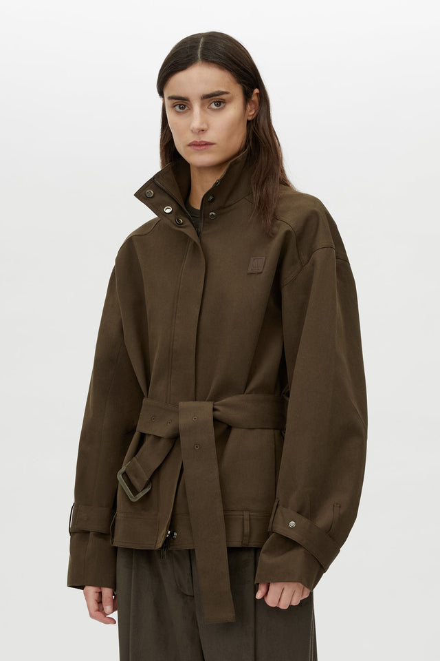 Camilla and Marc | Aileron Bomber Trench - Cypress