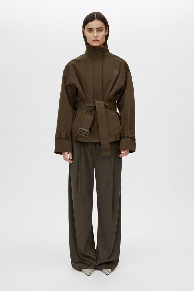 Camilla and Marc | Aileron Bomber Trench - Cypress