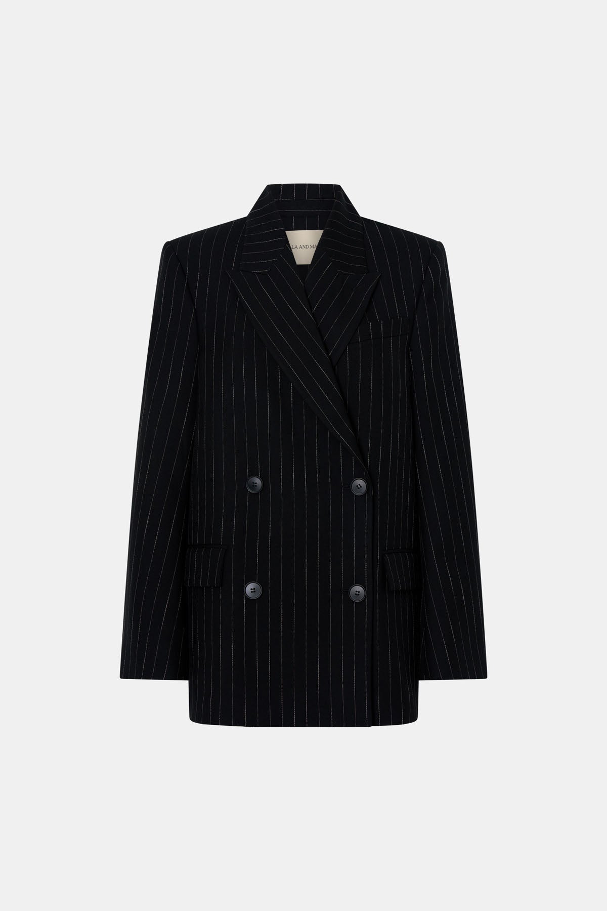Camilla & Marc | Alvar Double Breasted Blazer - Black / White