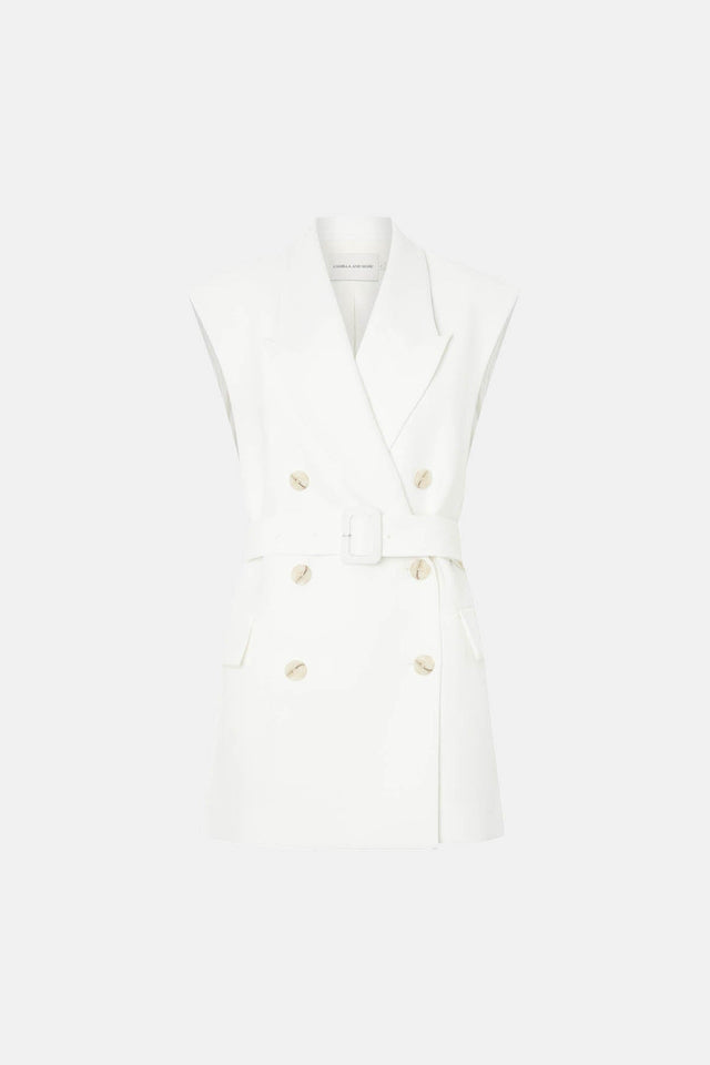 Camilla and Marc | Astor Vest - White