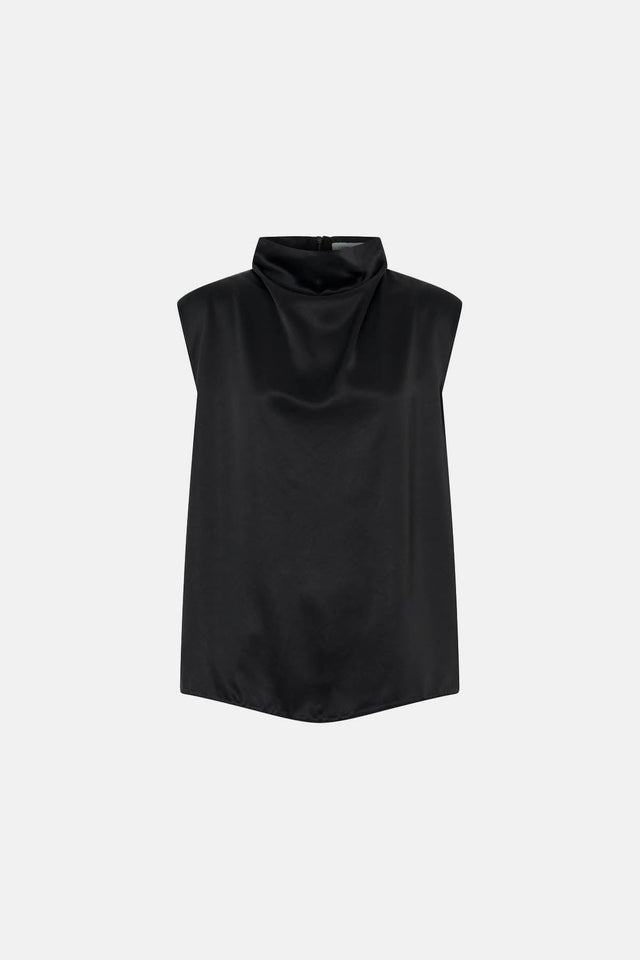 Camilla and Marc | Aviana Shell Top - Black