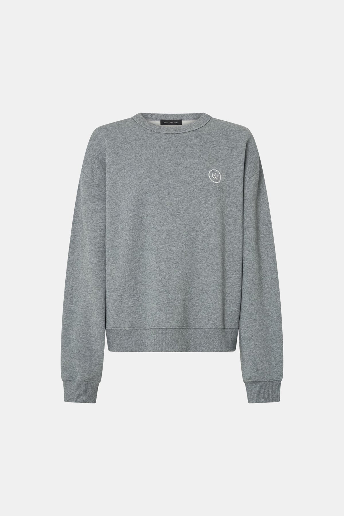 Camilla & Marc | Bonnie Small Graphic Sweater - Grey Marle