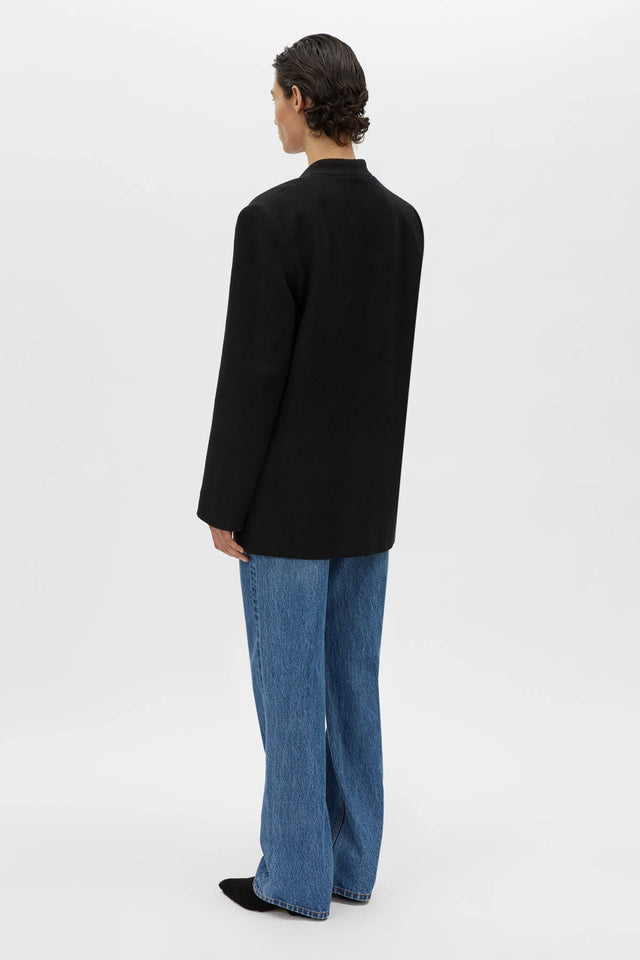 Camilla and Marc | Conic Loopback Blazer - Black