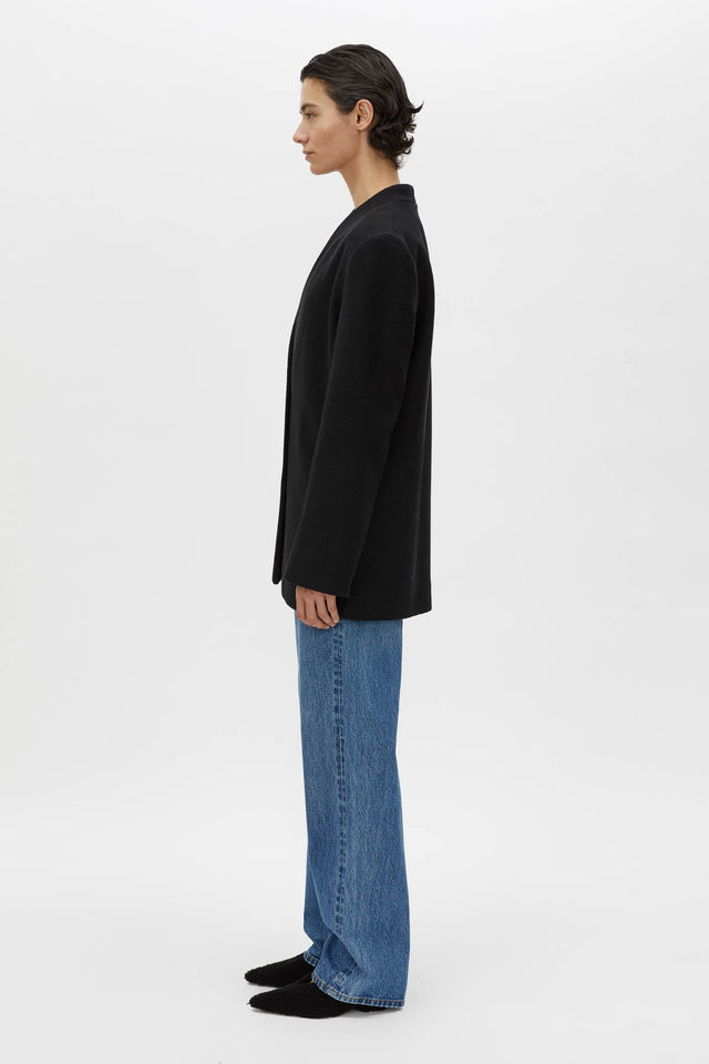 Camilla and Marc | Conic Loopback Blazer - Black